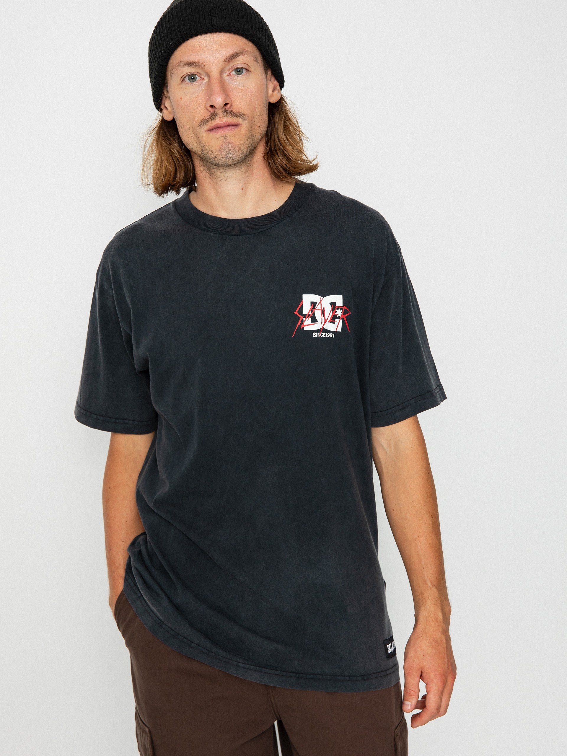DC X Slayer 1981 T-shirt - black (black acid wash)
