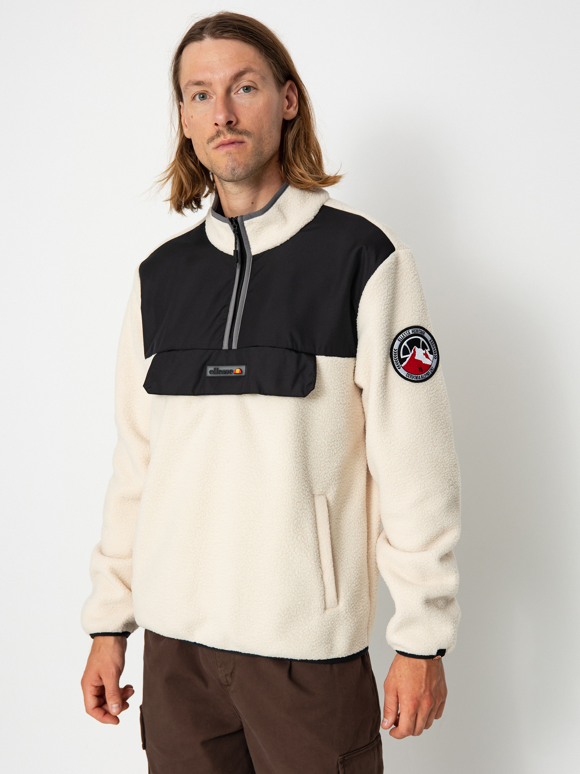 Ellesse Zinco Oh Fleece jacke Weiß (off white)
