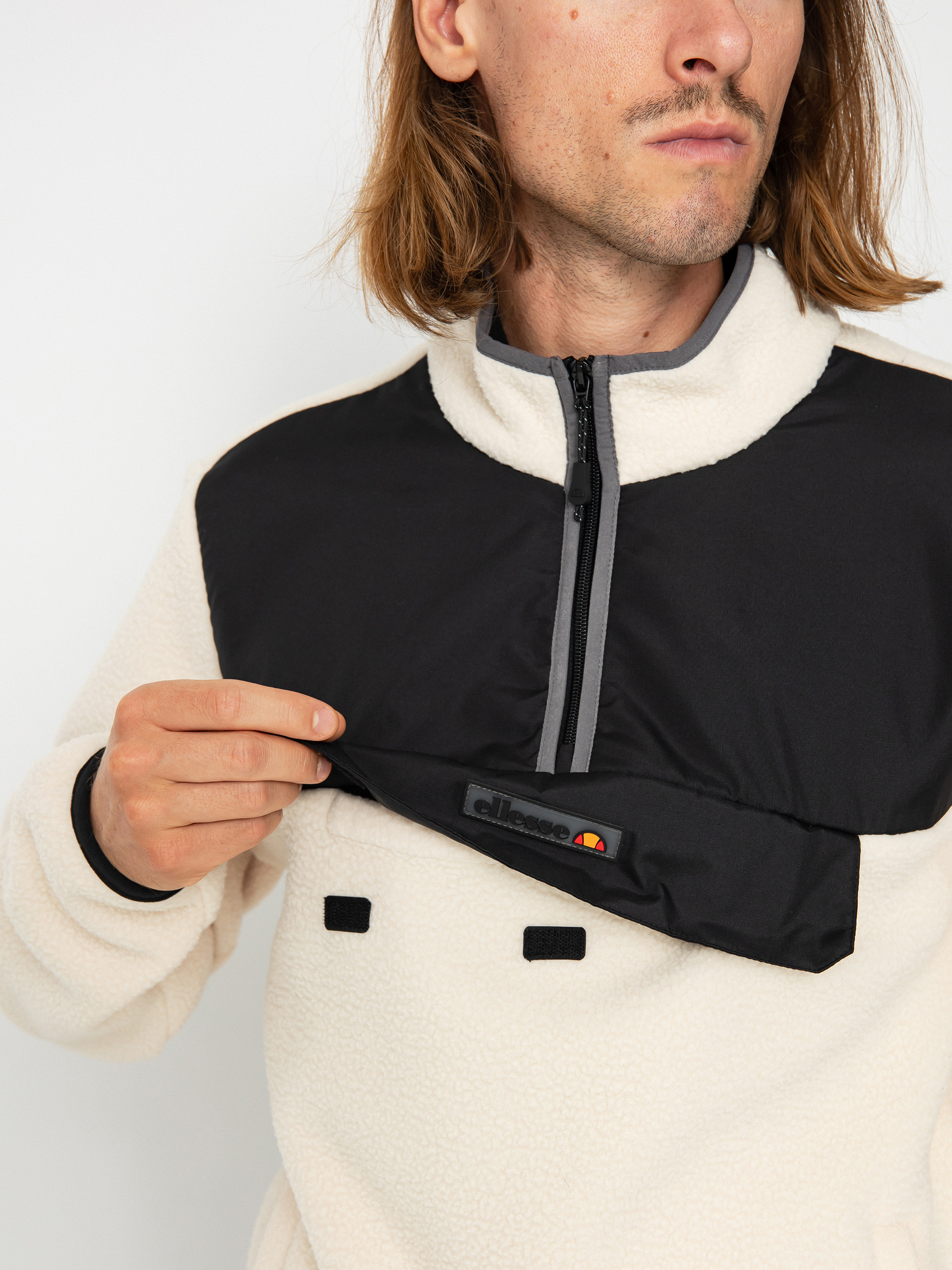 Mens Ellesse Zinco Oh Fleece (off white)