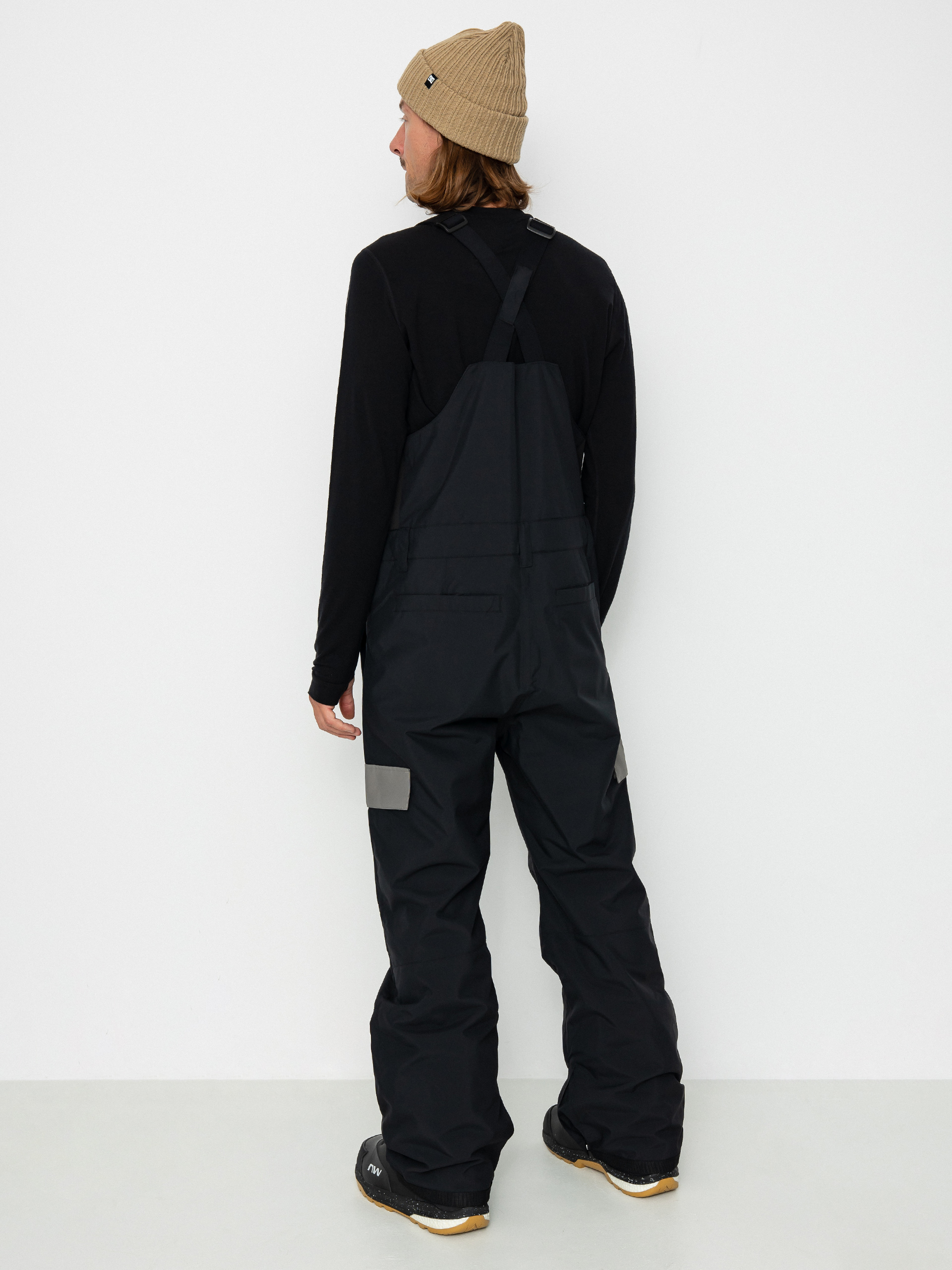 Mens DC Docile Bib Snowboard pants (black)