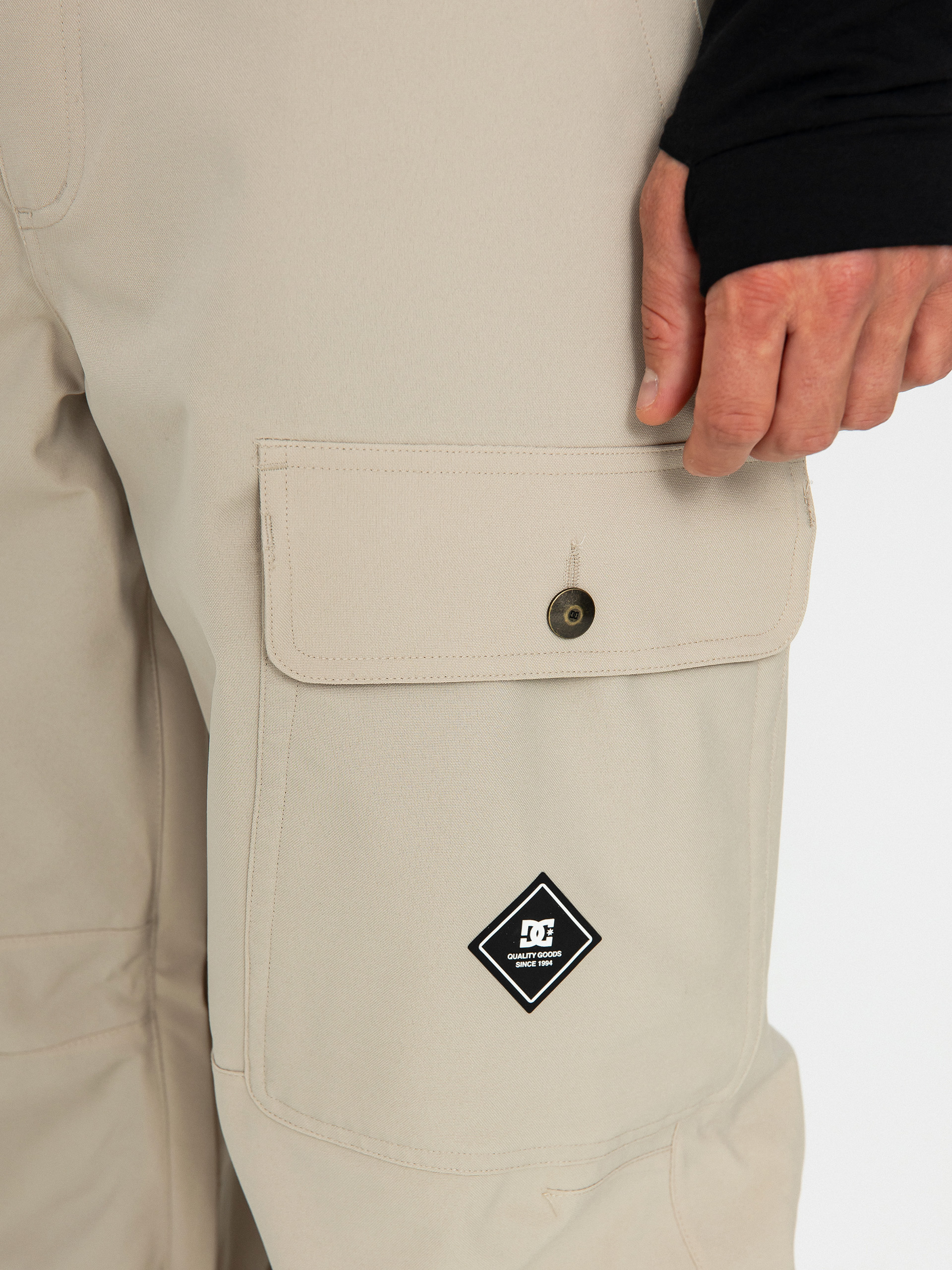 Mens DC Code Snowboard pants (plaza taupe)