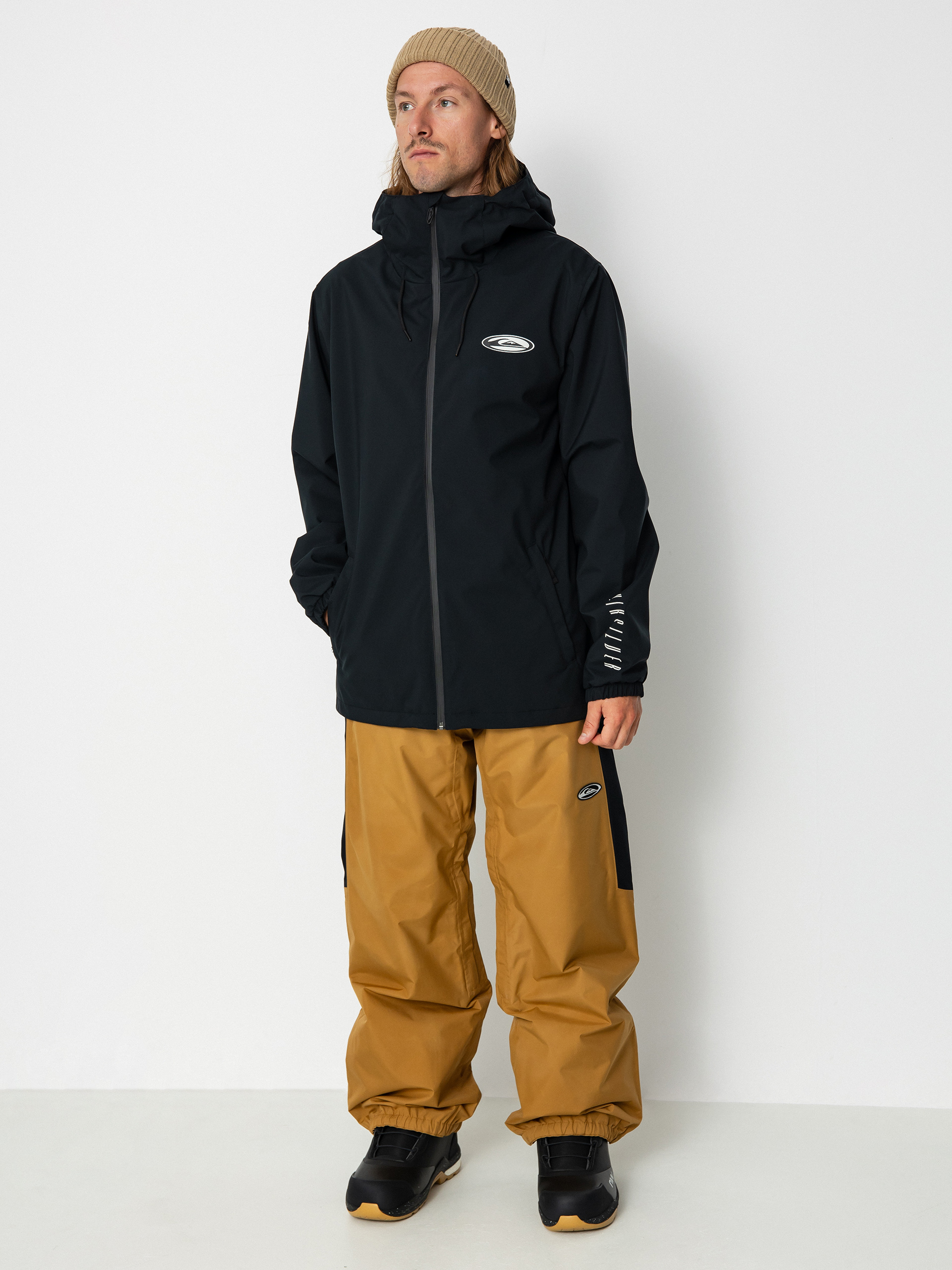 Quiksilver High In The Hood Snowboard jacket - black (true