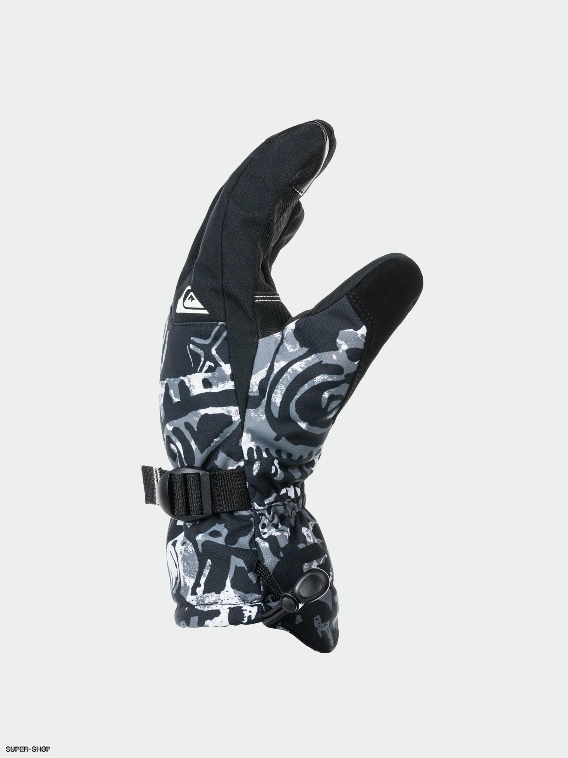 (snow Mission heritage Quiksilver true black) Gloves