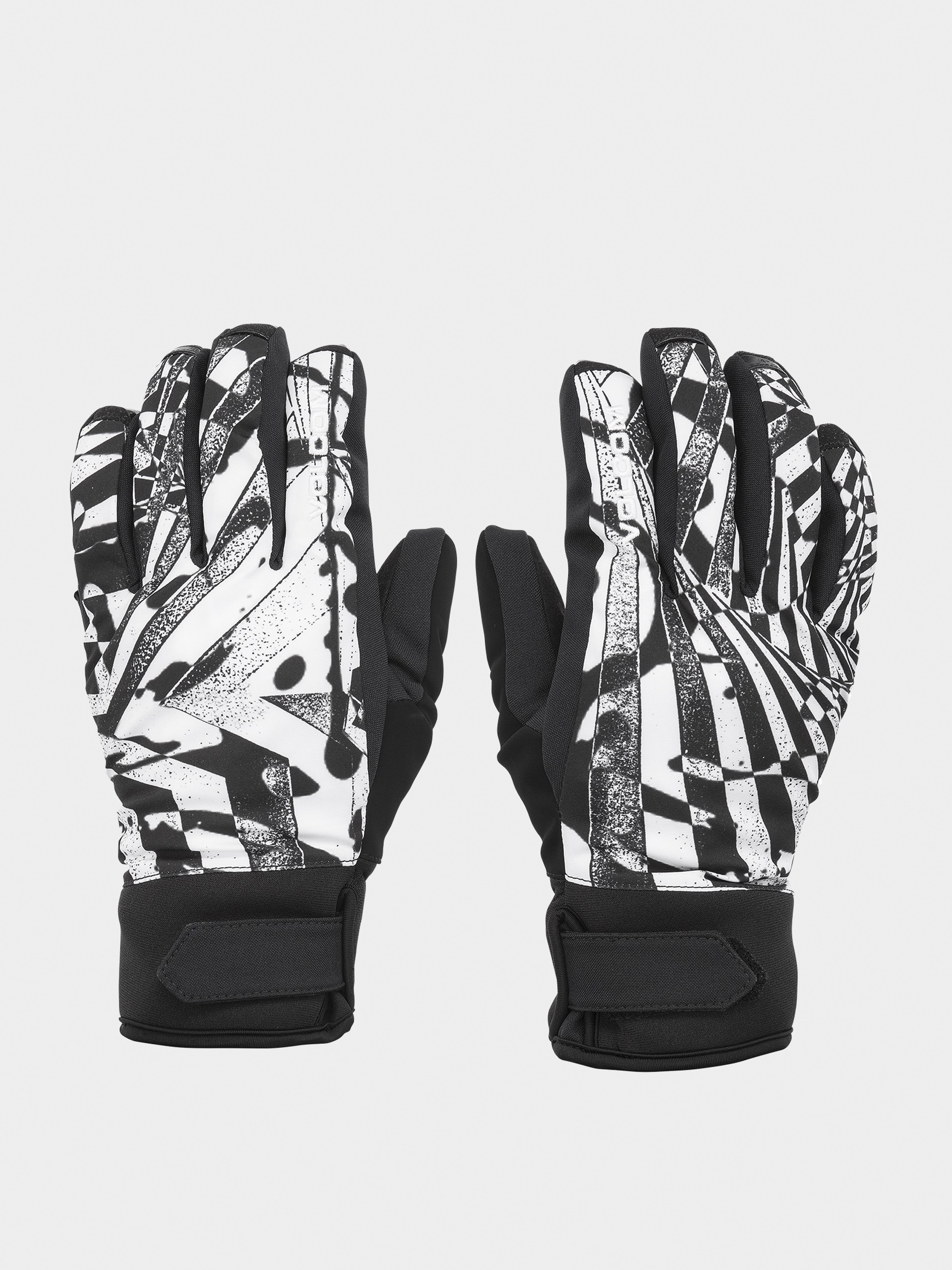 Volcom Hand Volcom V.Co Nyle Gloves - black (black white)