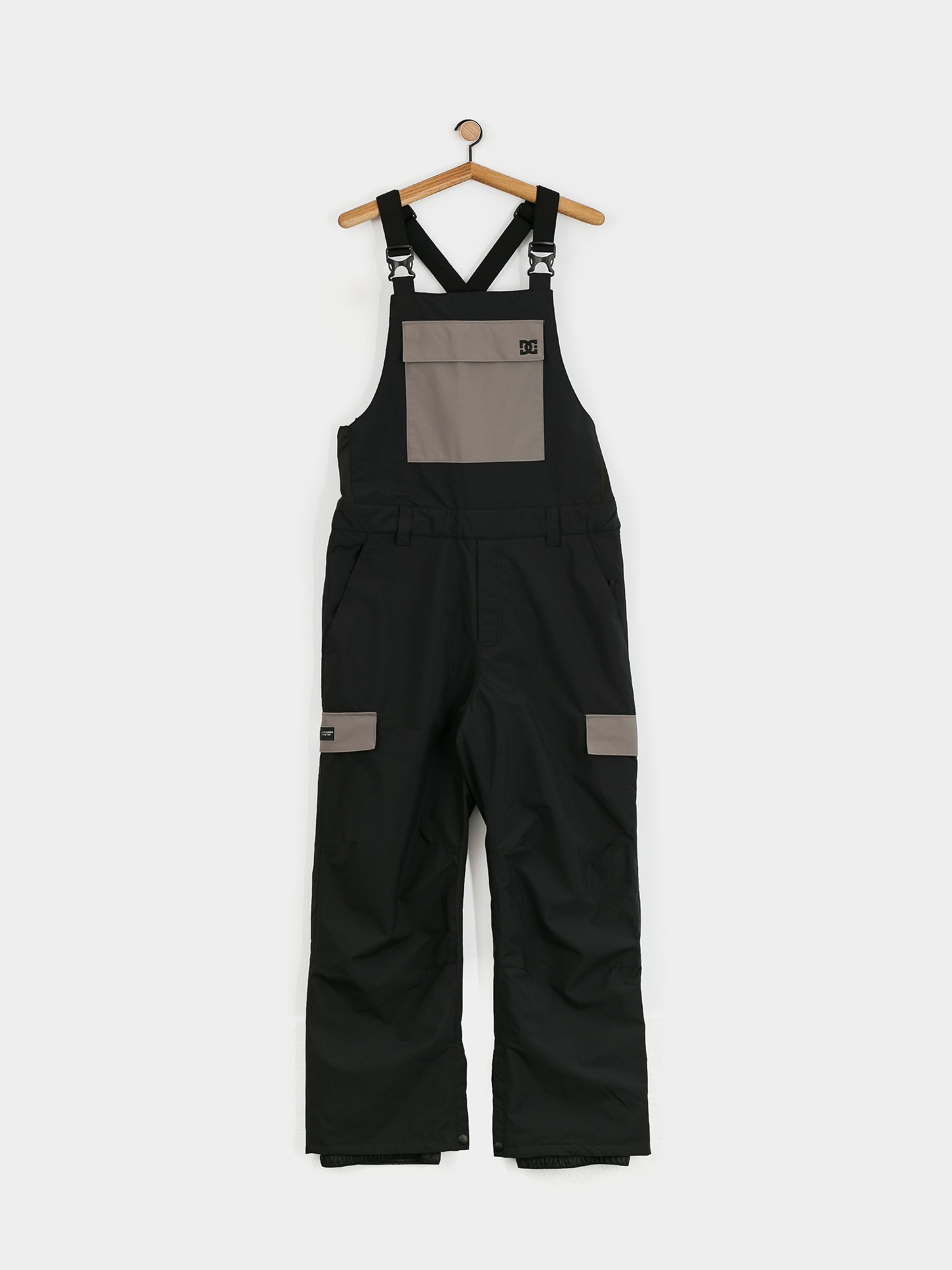 Mens DC Docile Bib Snowboard pants (black)