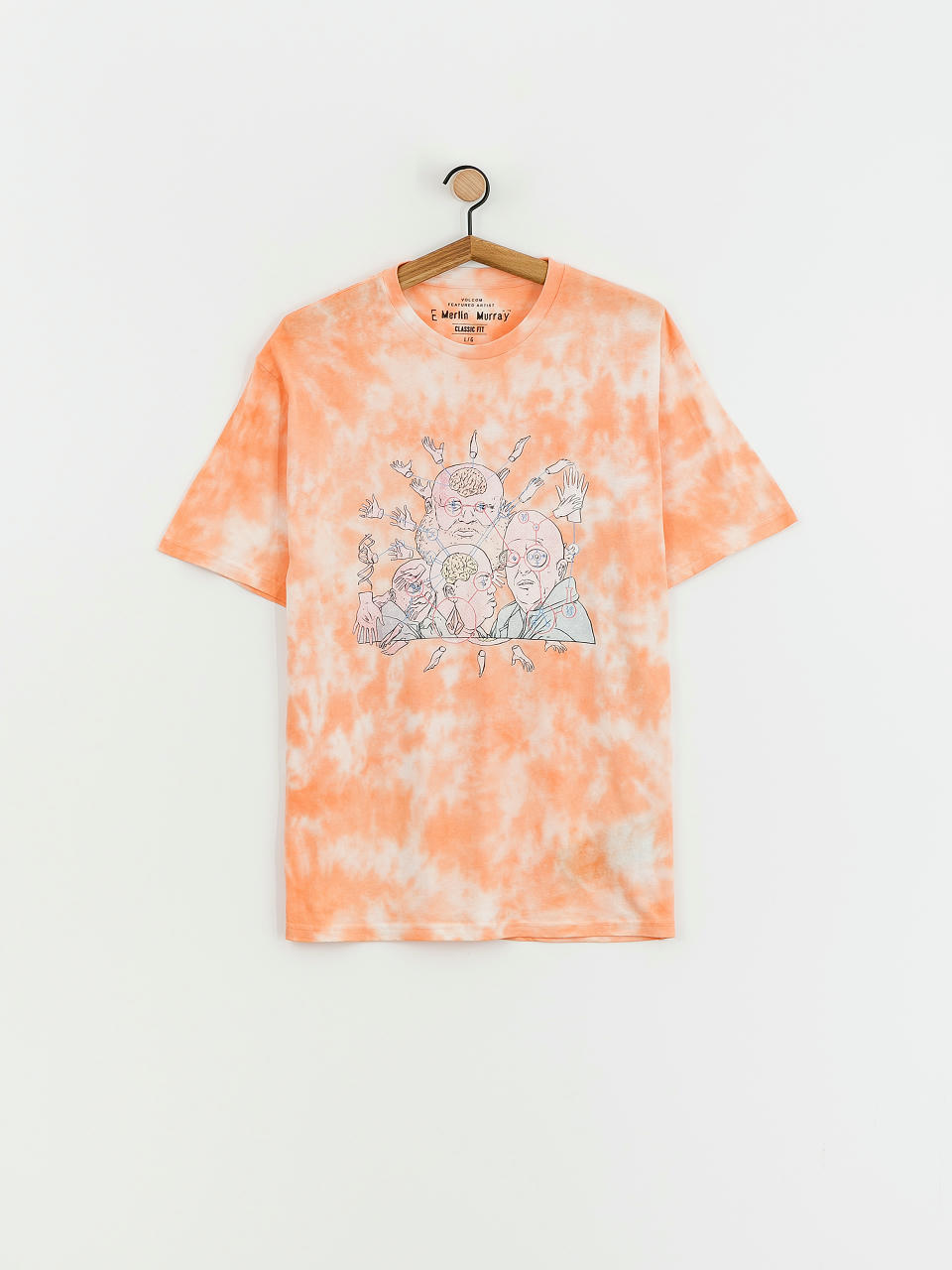 Volcom Fa Ed Merlin Murray Lse 1 T-Shirt (peach bud)