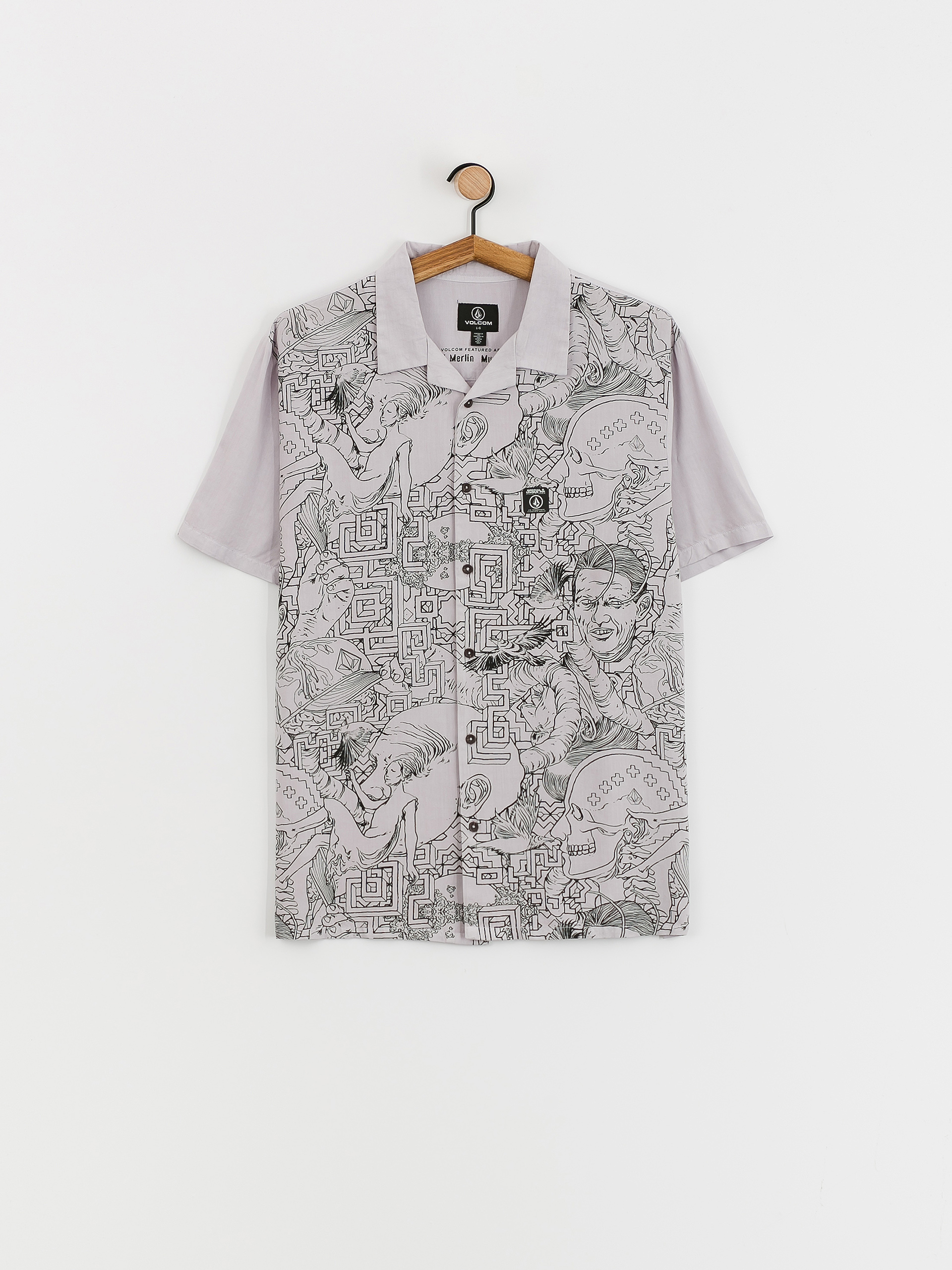 Volcom Fa Ed Merlin Murray Hemd (prt print)