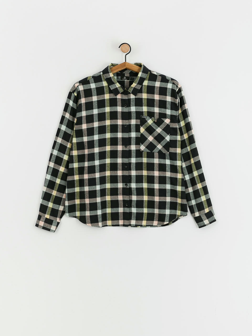 Volcom Plaid To Meet U Shirt Wmn (multi)