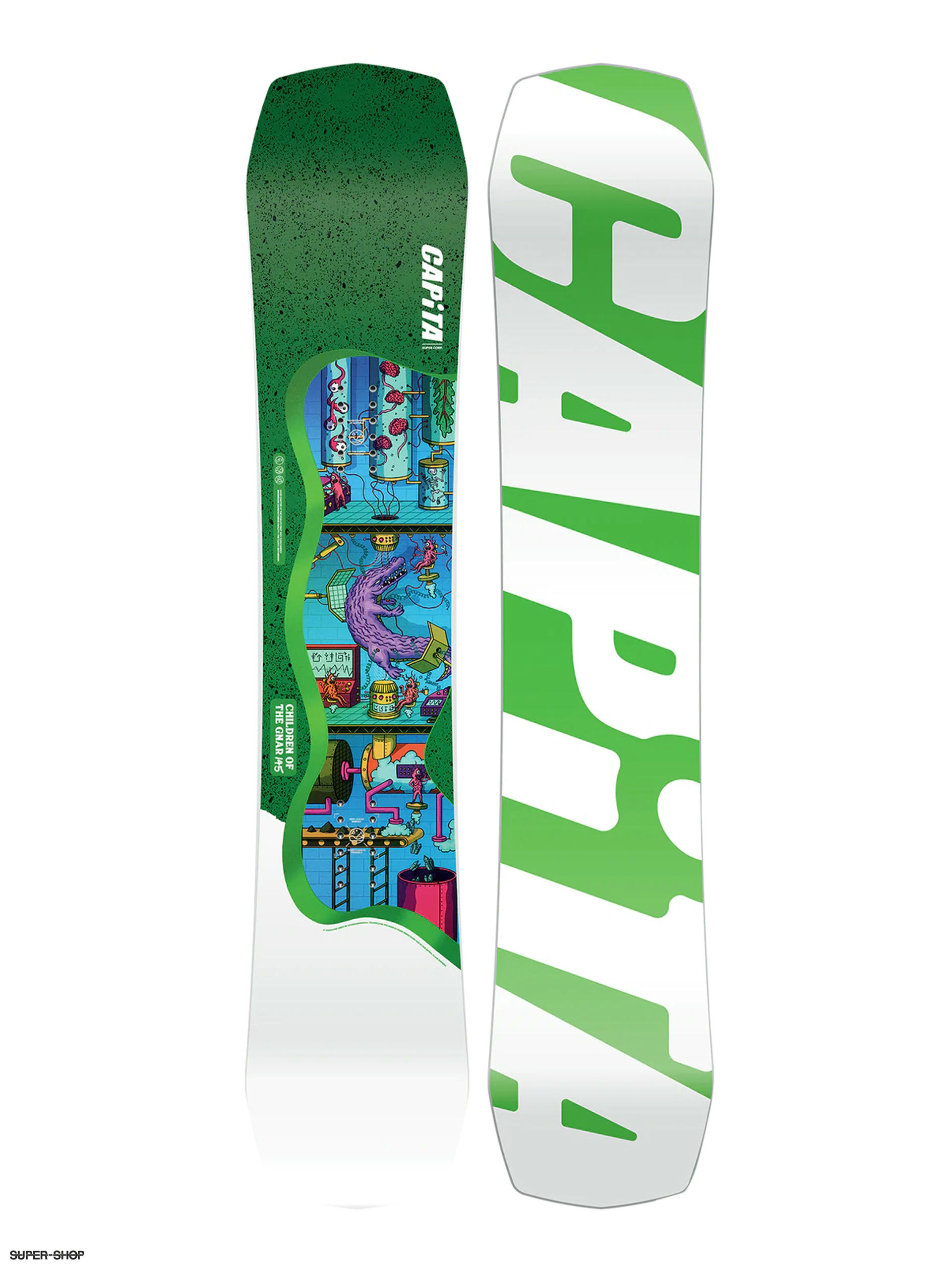 Capita Children Of The Gnar JR Snowboard red white