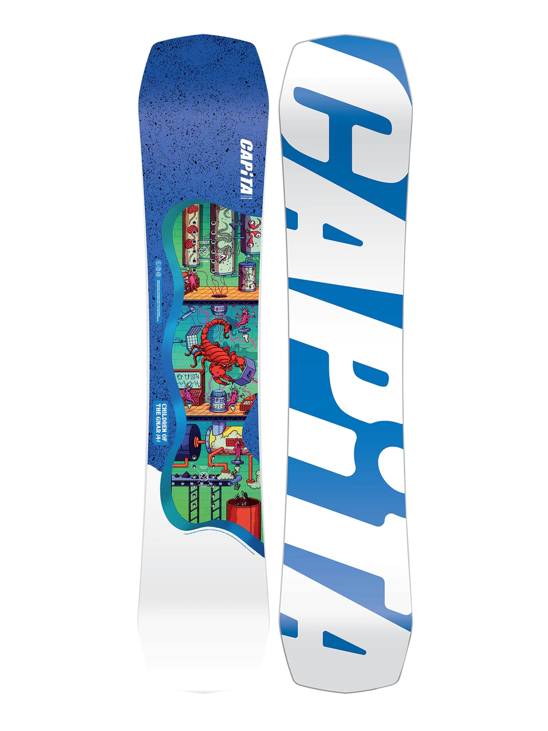 Capita Children Of The Gnar JR Snowboard (blue/white)