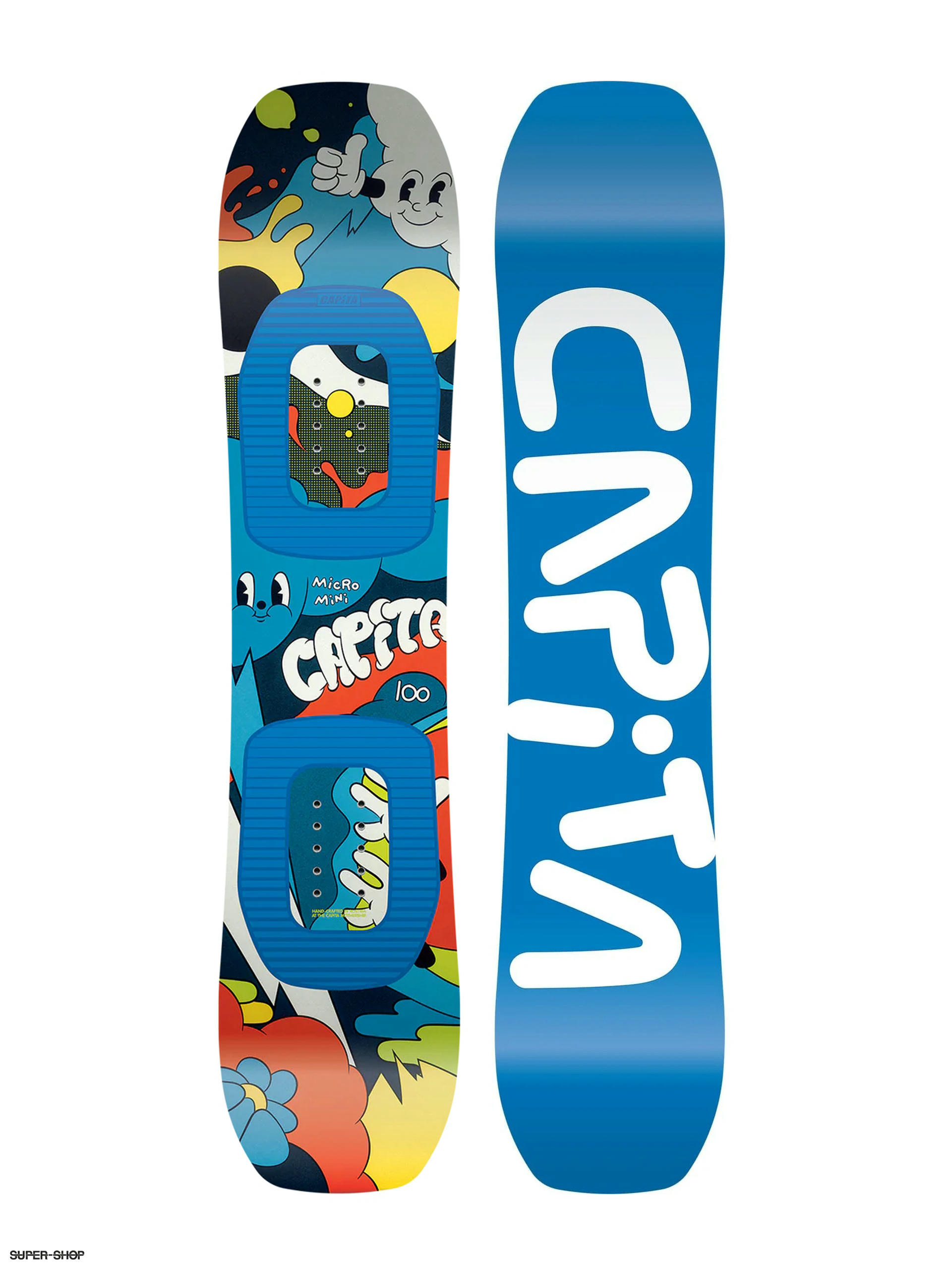 Capita Micro Mini JR Snowboard blue white