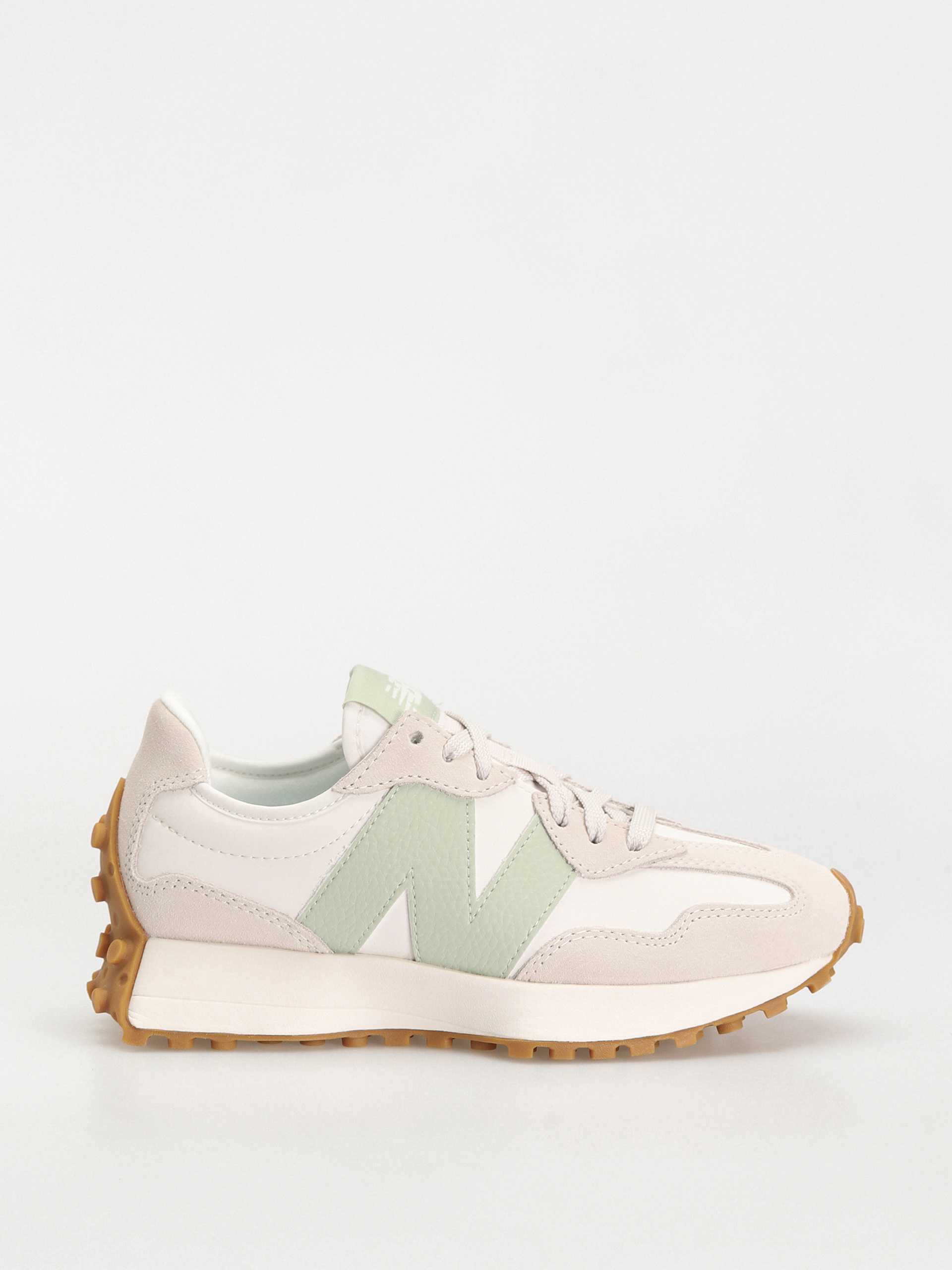 New Balance 327 Shoes Wmn - beige (silver moss)