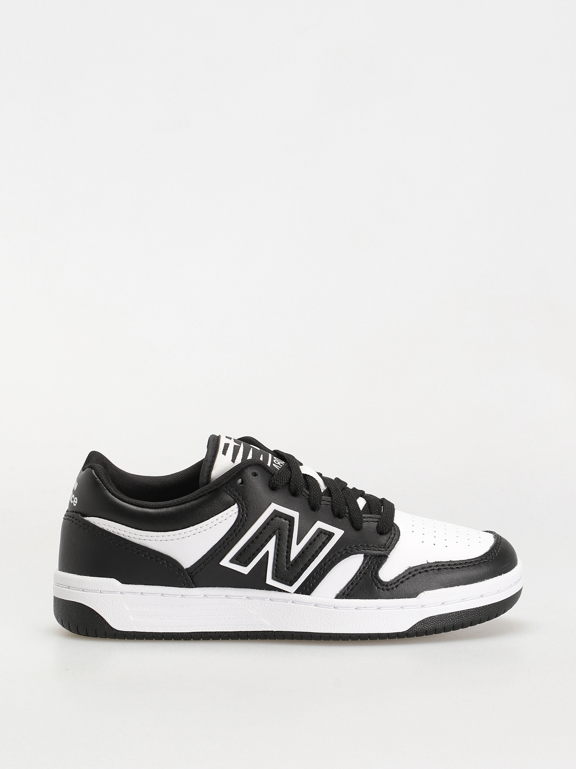 New Balance 480 Schuhe WeiB Schwarz white black