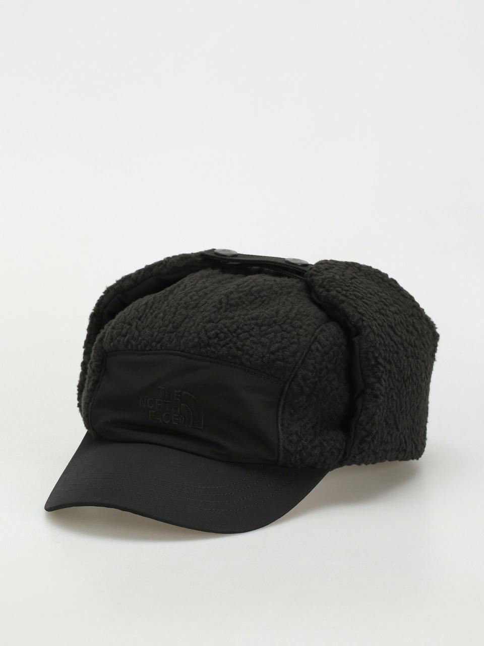 The North Face Cragmont Fleece Trapper Beanie (tnf black/tnf black)