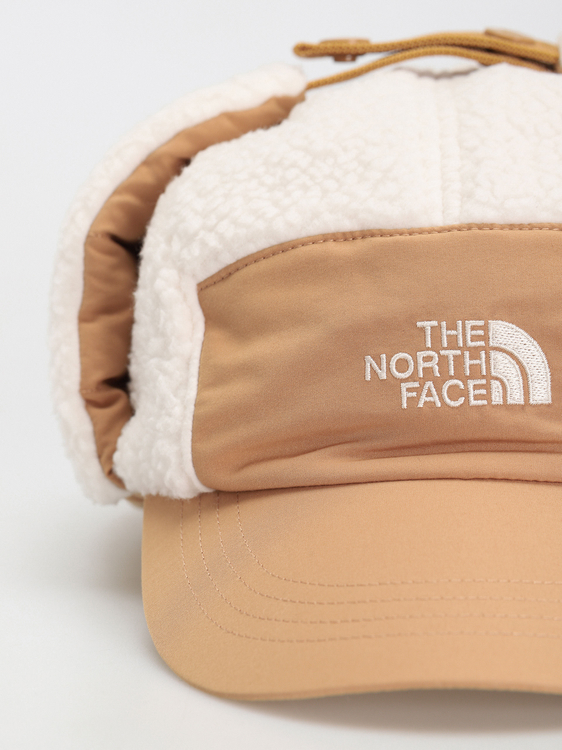 The North Face Cragmont Fleece Trapper Beanie beige
