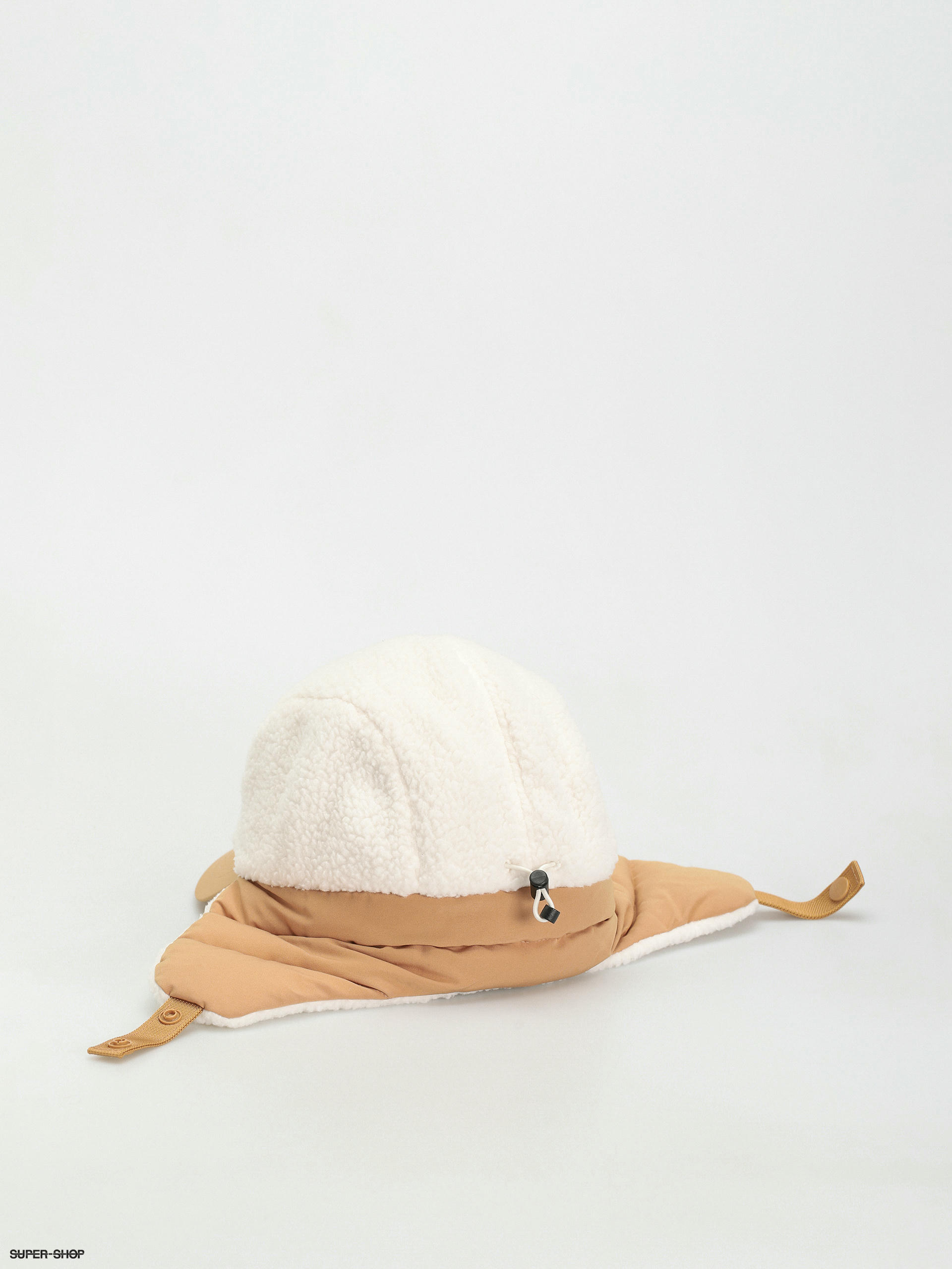 The North Face Cragmont Fleece Trapper Beanie (gardeniawhite/almondbtr)