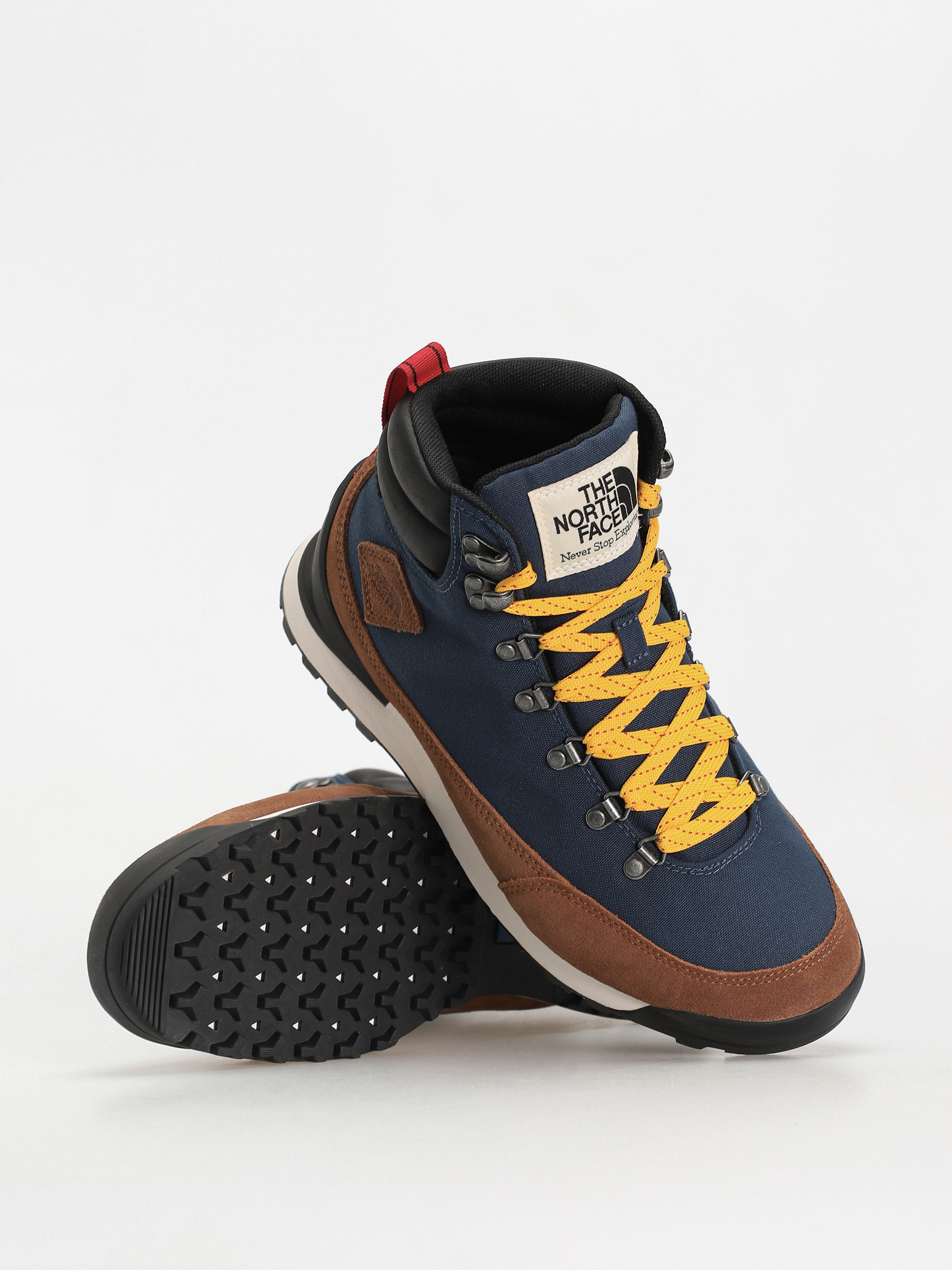 The North Face Back To Berkeley Iv Textile Wp Schuhe (shady blue/monksrobebrn)