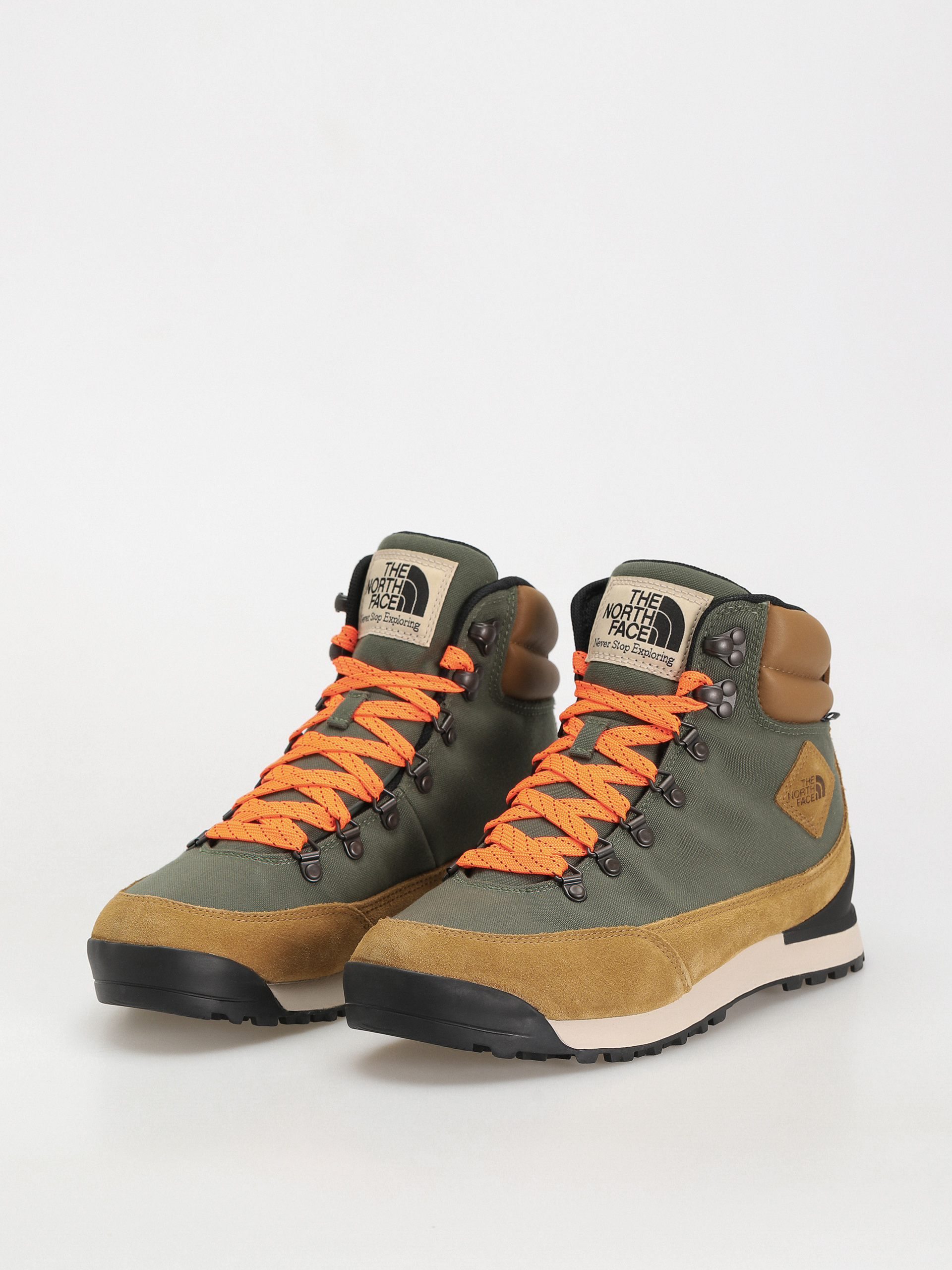 The North Face Back To Berkeley Iv Textile Wp Shoes (thyme/utility brown)