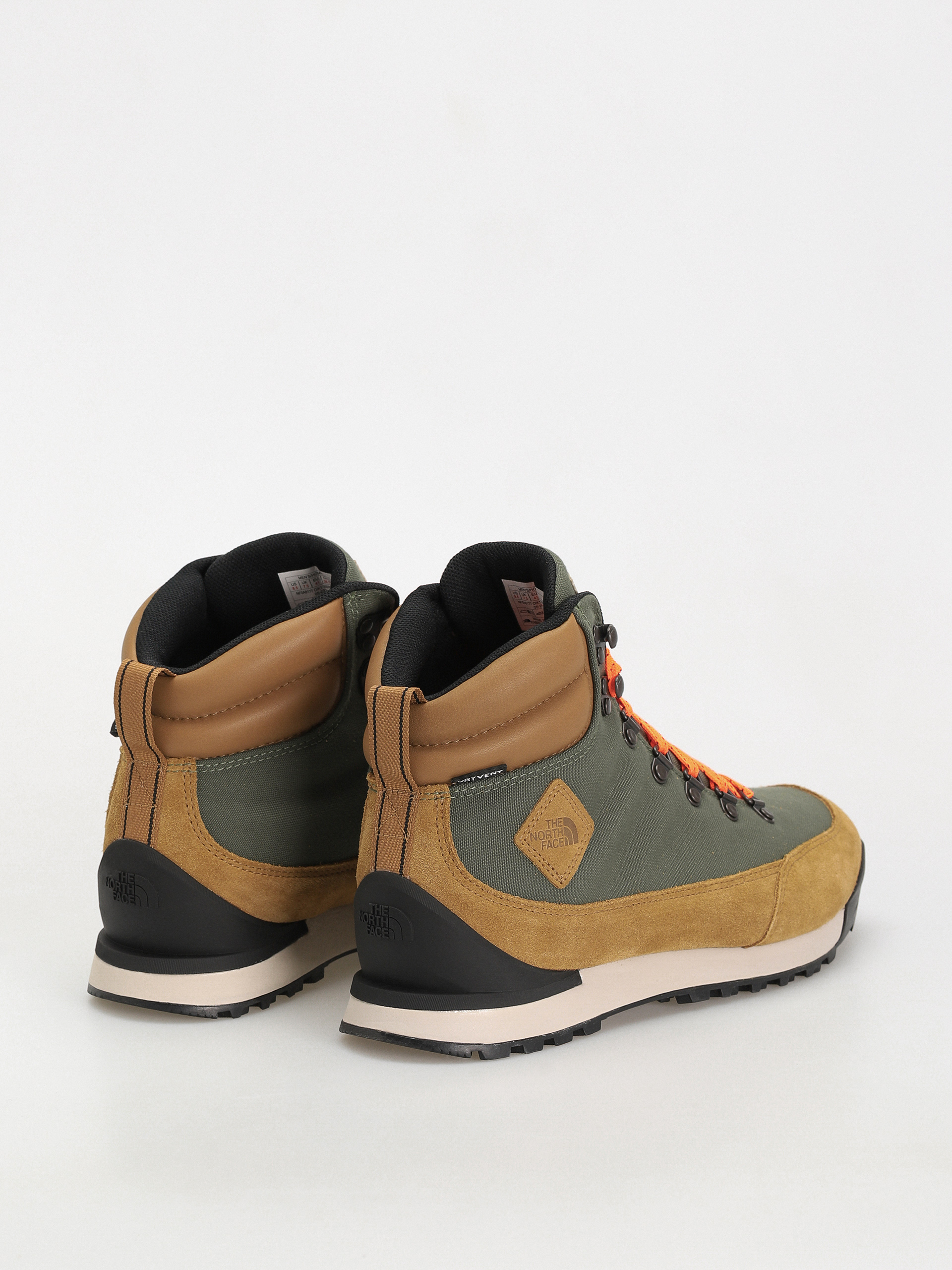 The North Face Back To Berkeley Iv Textile Wp Shoes (thyme/utility brown)
