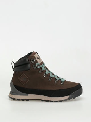 The North Face Back To Berkeley Iv Leather Wp Shoes (demitasse brown/tnf black)