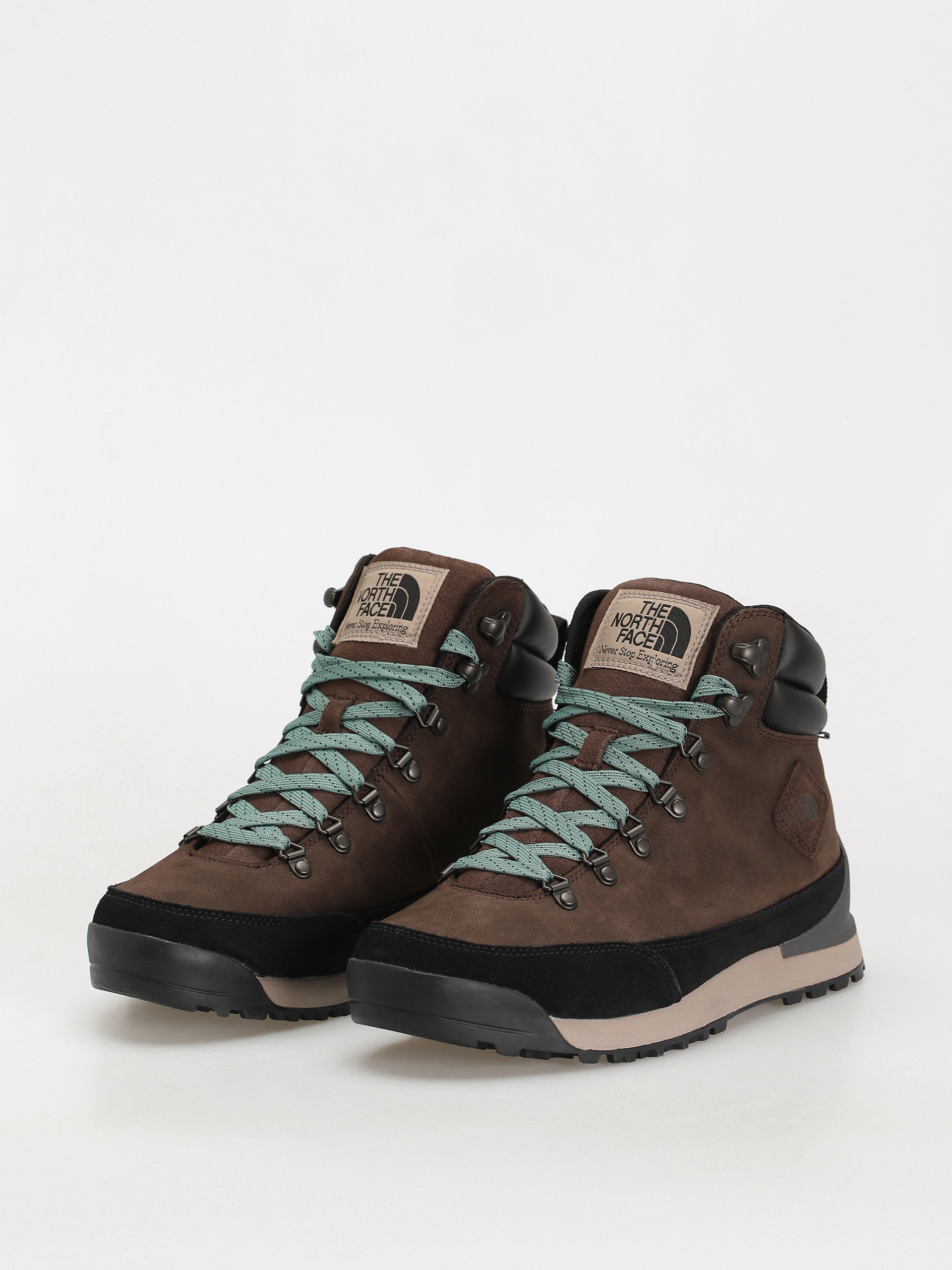 The North Face Back To Berkeley Iv Leather Wp Schuhe (demitasse brown/tnf black)