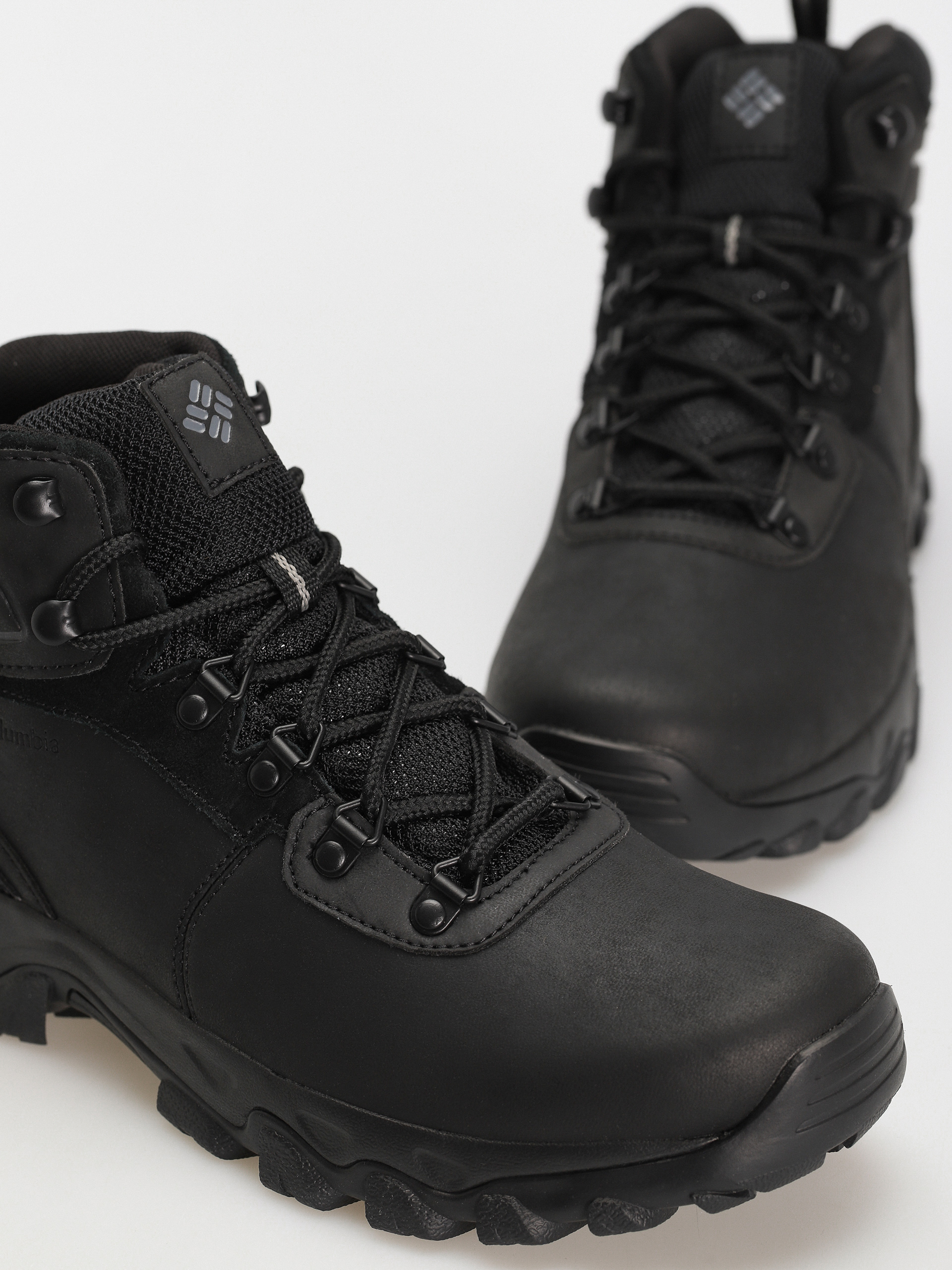 Columbia Newton Ridge Plus II Waterproof Shoes (black/black)