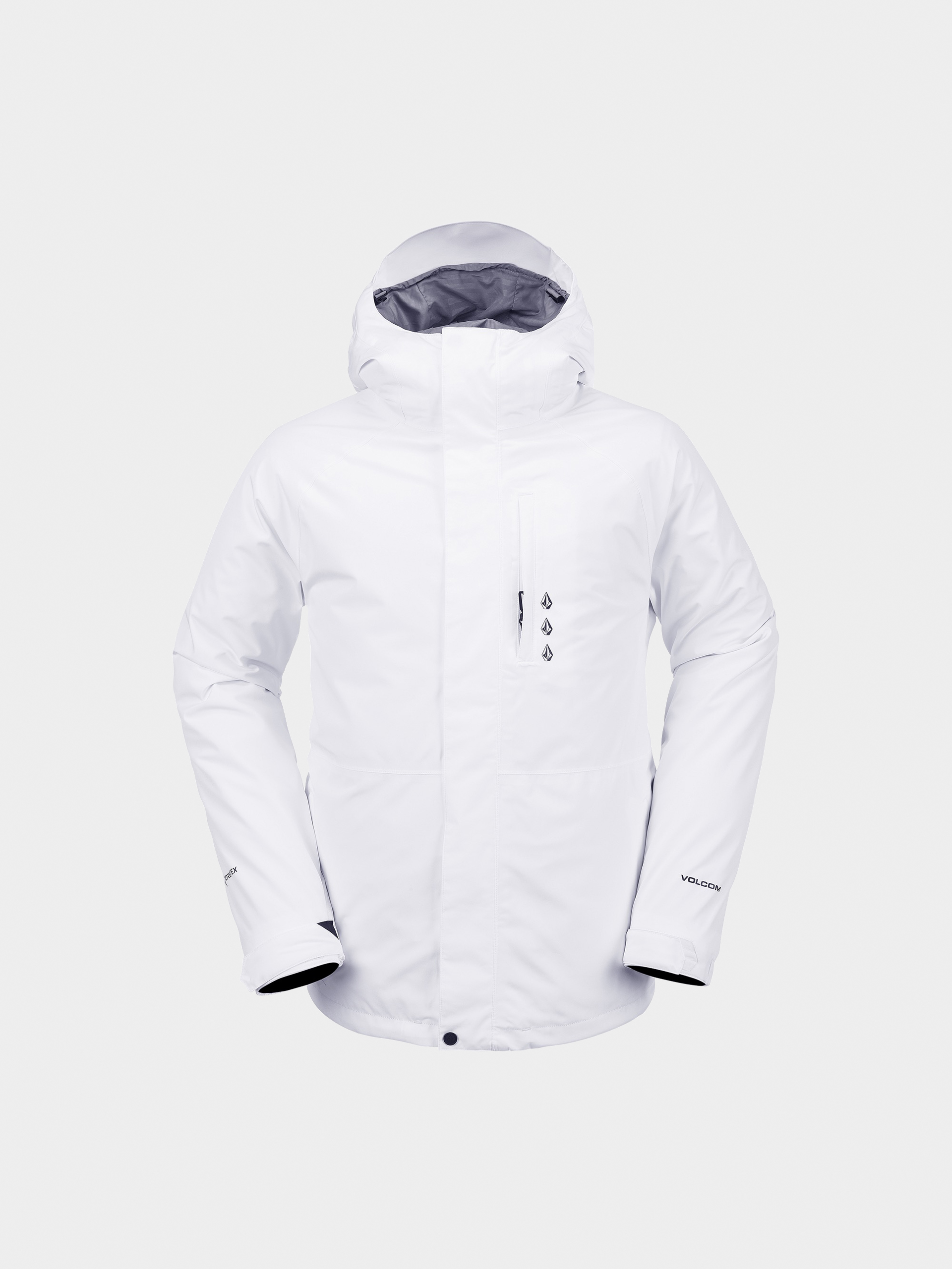 Mens Volcom Dua Gore Tex Snowboard jacket (white)