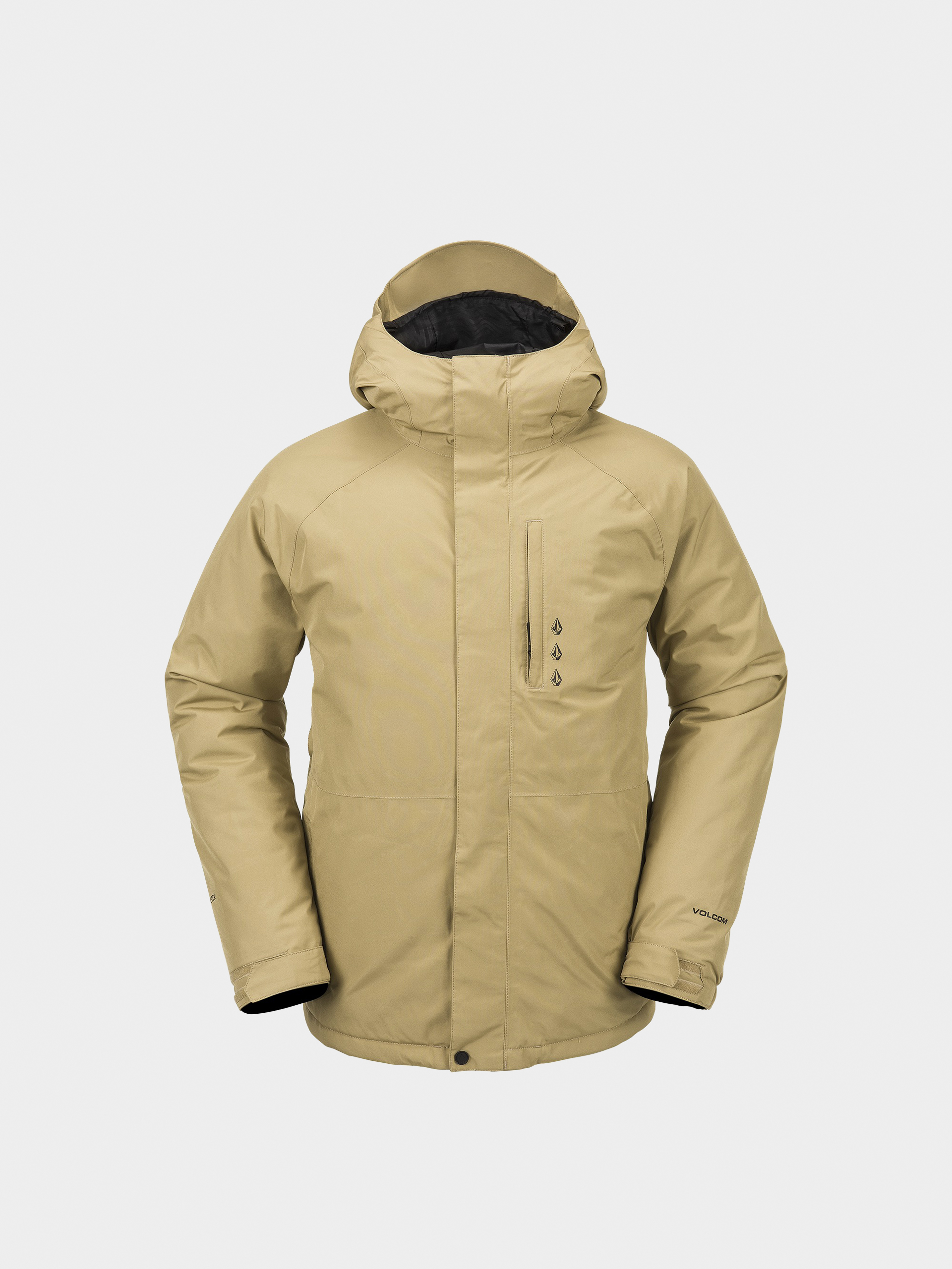 Mens Volcom Dua Gore Tex Snowboard jacket (dark khaki)