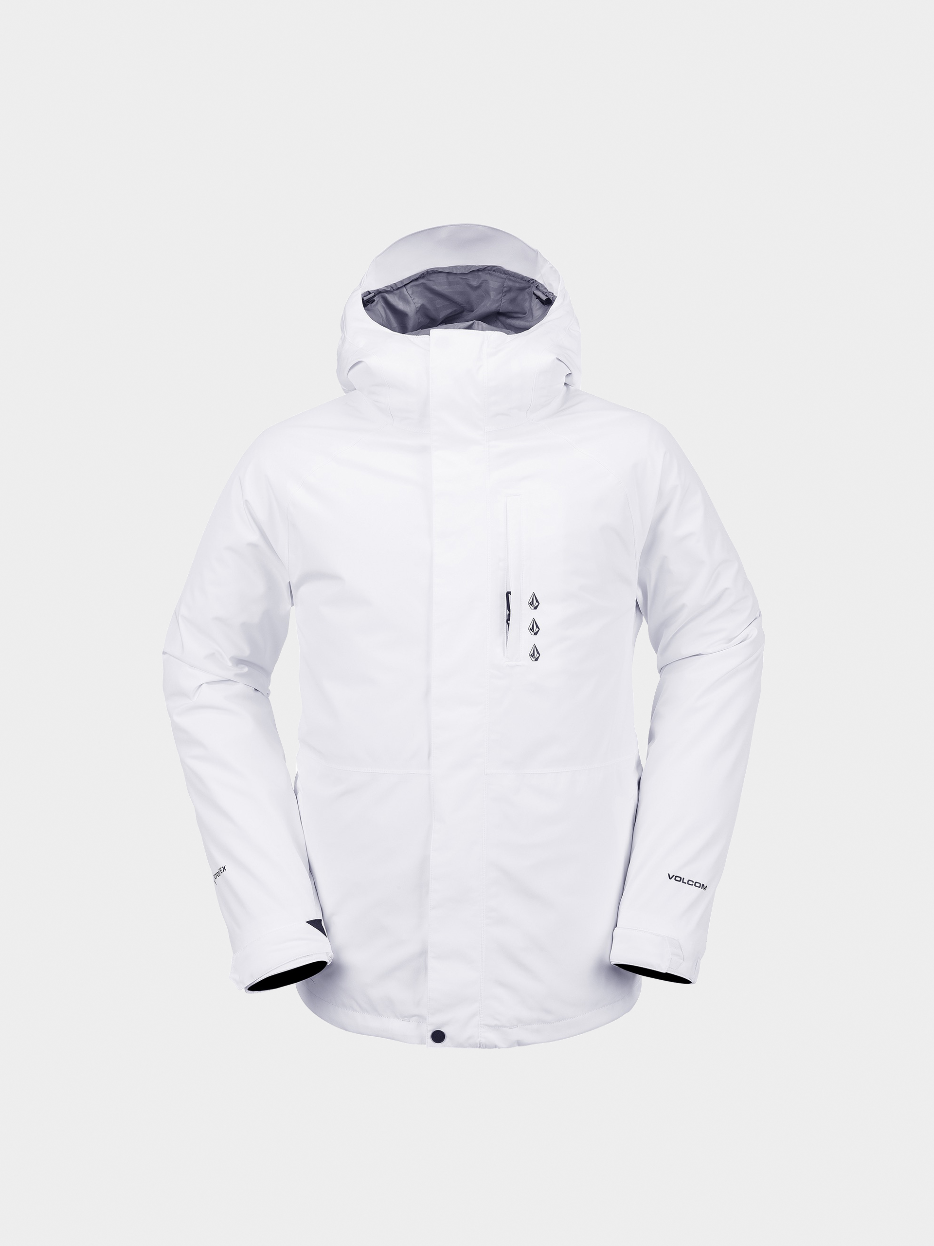 Mens Volcom Dua Ins Gore Snowboard jacket (white)