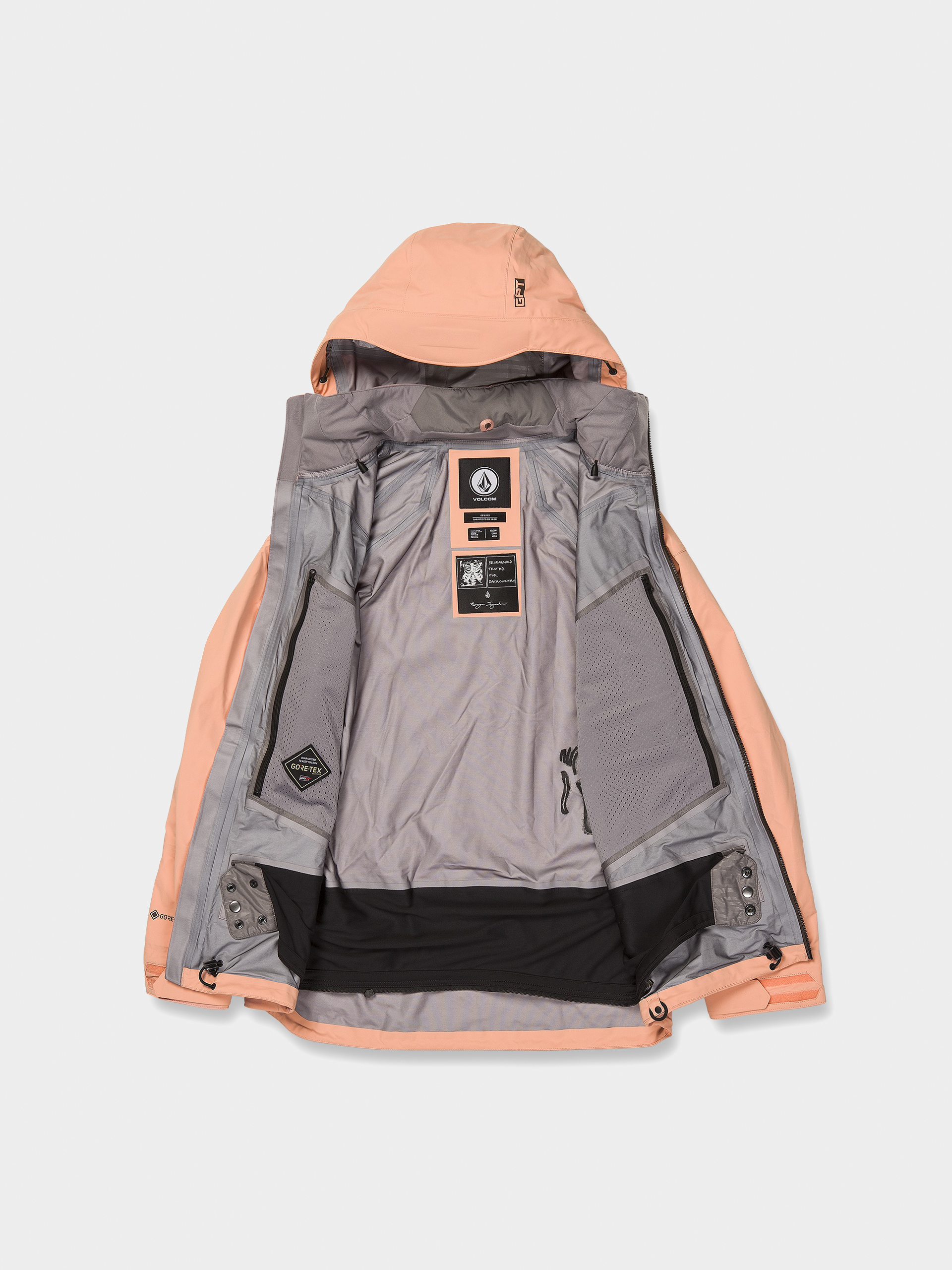 Volcom Guch Stretch Gore Snowboard jacket - orange (peach)