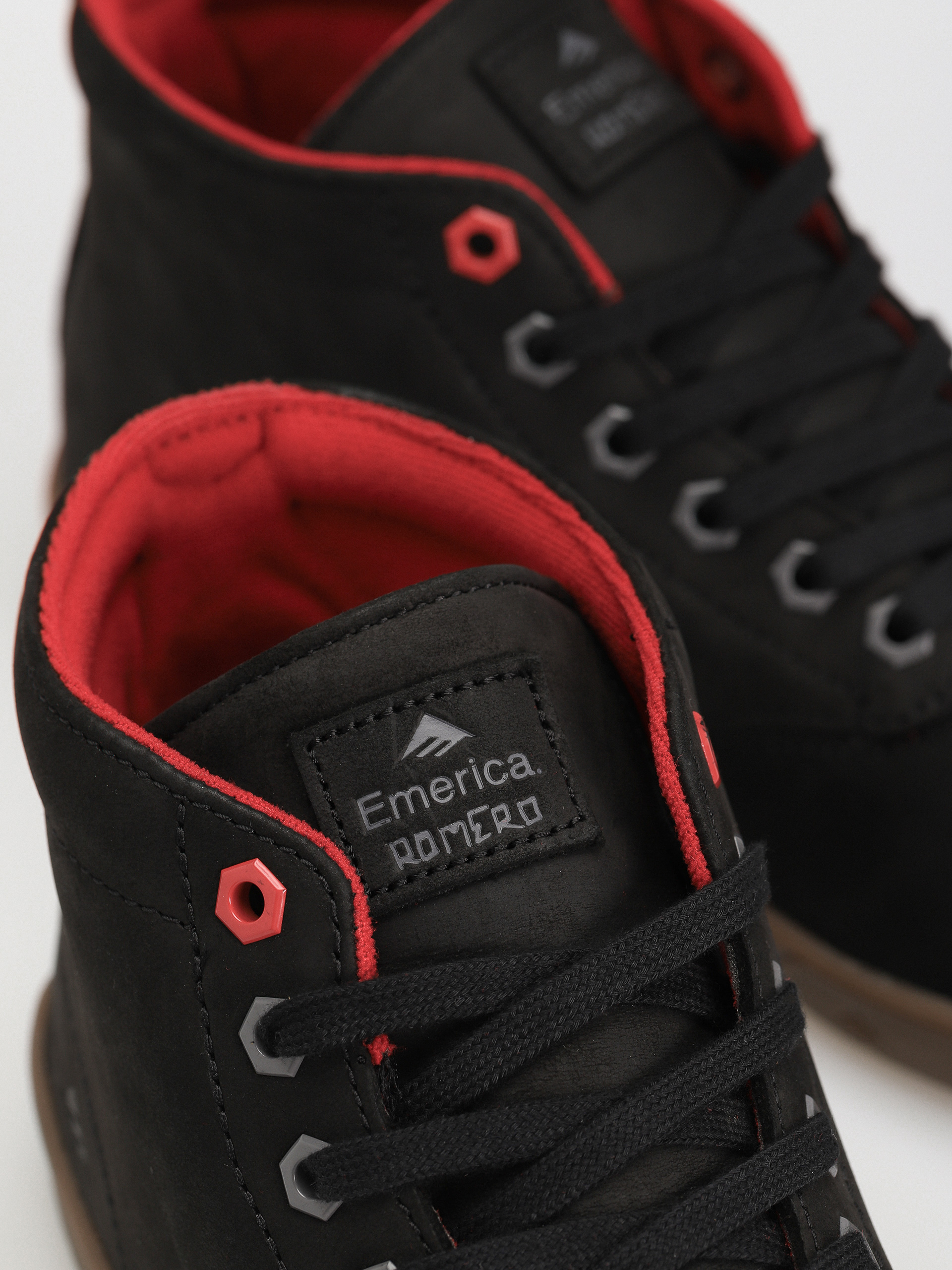 Emerica Romero Laced High X Biltwell Shoes (black/gum)