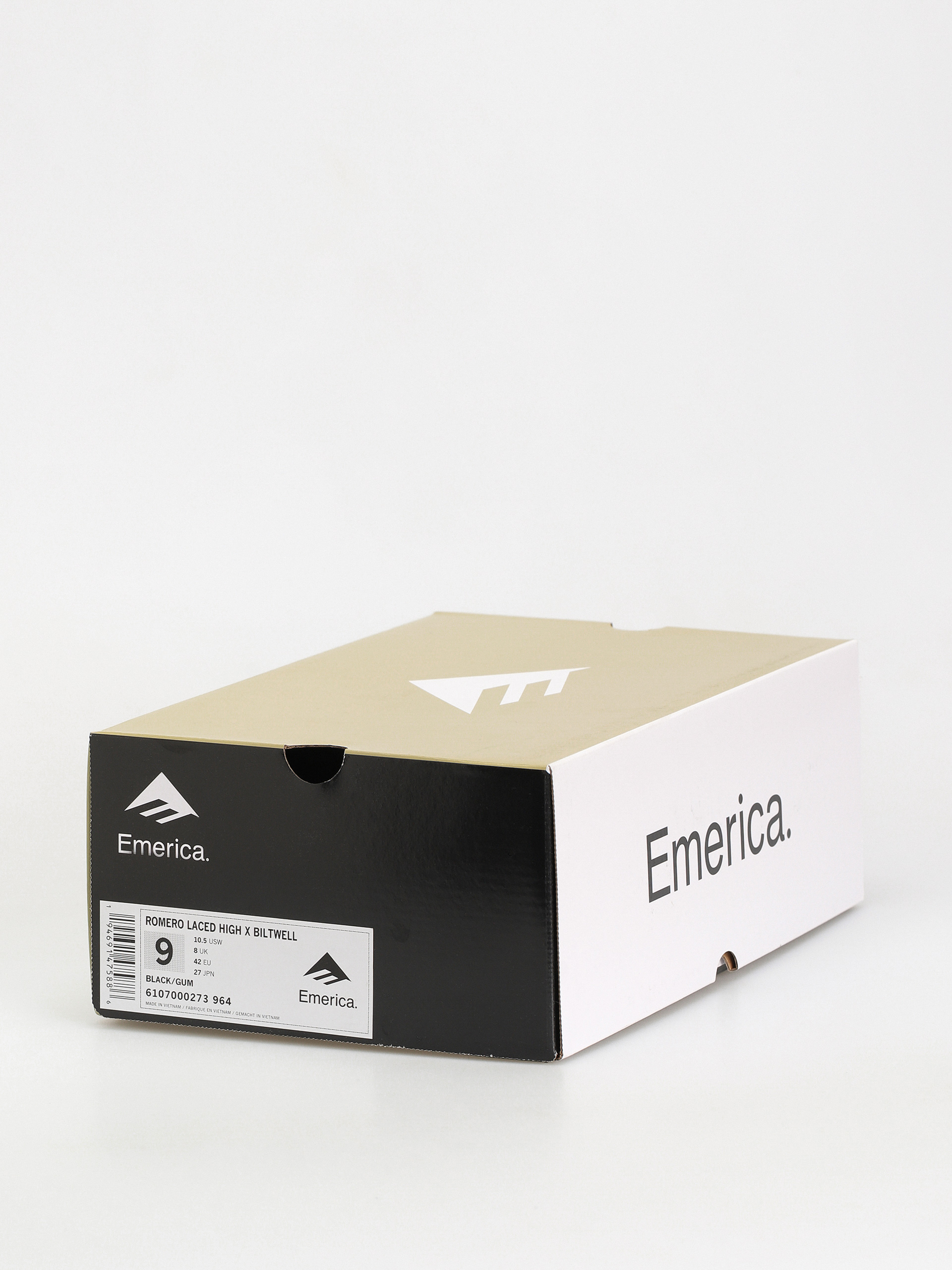 Emerica Romero Laced High X Biltwell Shoes (black/gum)