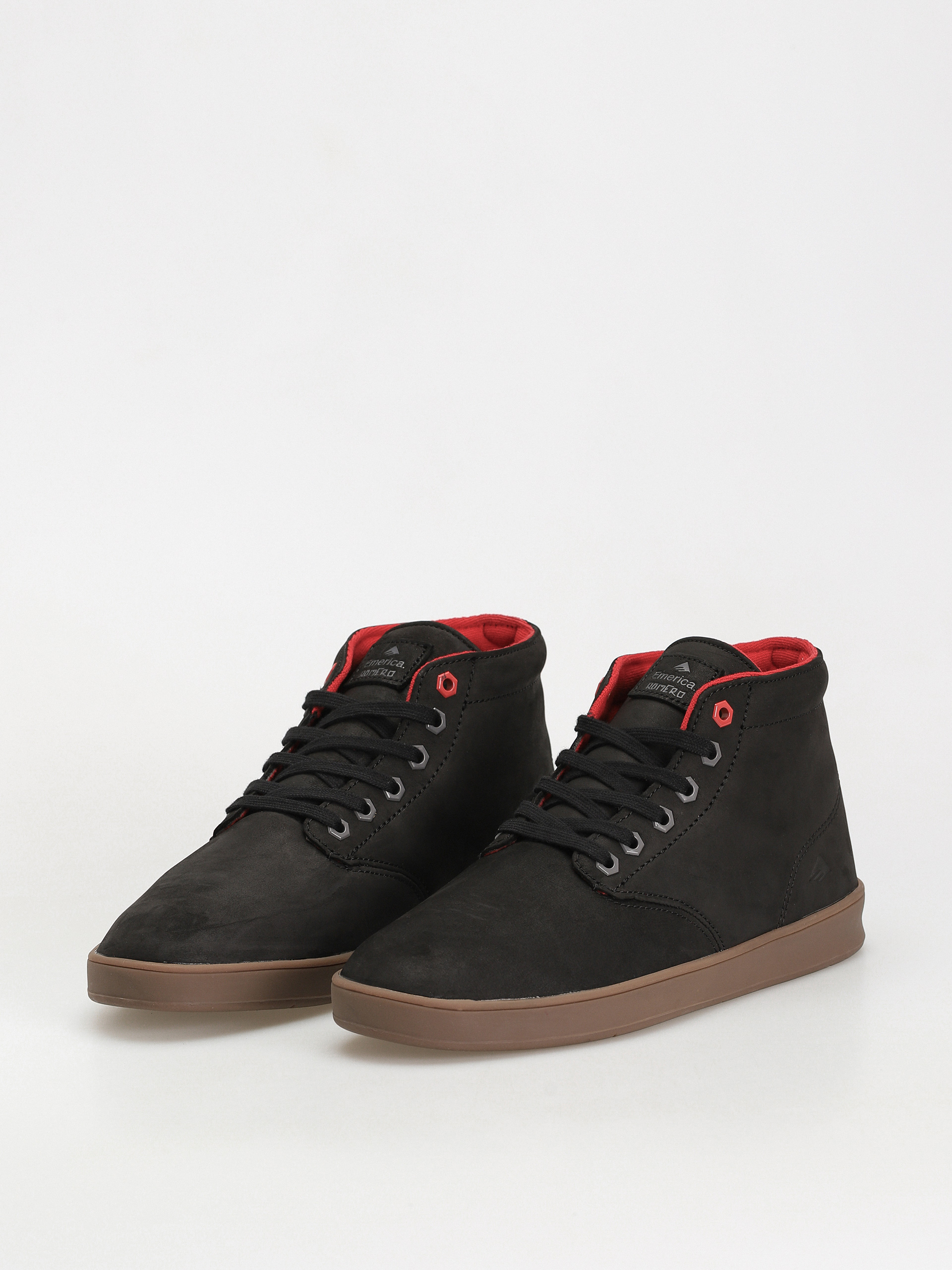 Emerica Romero Laced High X Biltwell Shoes (black/gum)