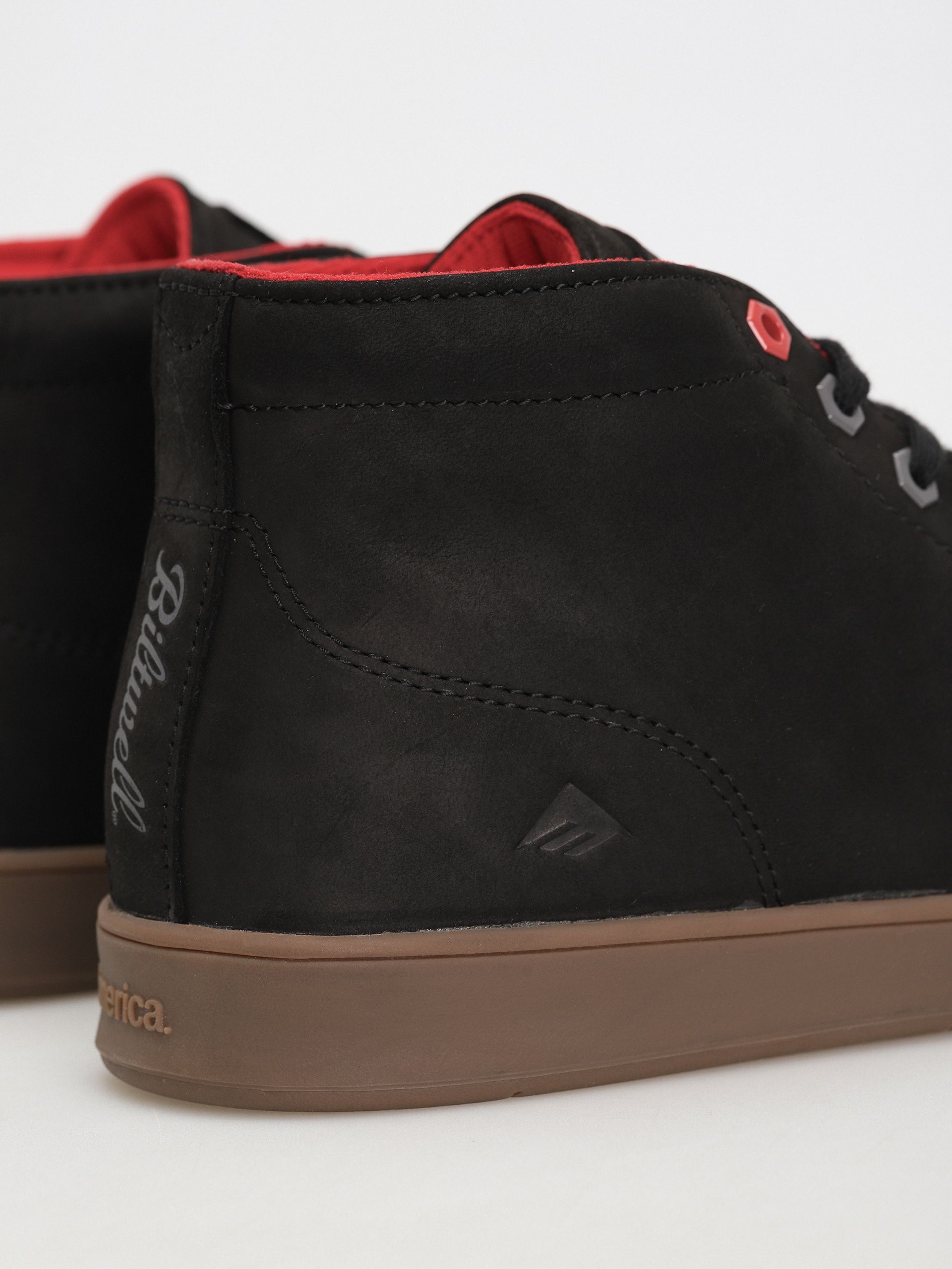 Emerica Romero Laced High X Biltwell Shoes (black/gum)