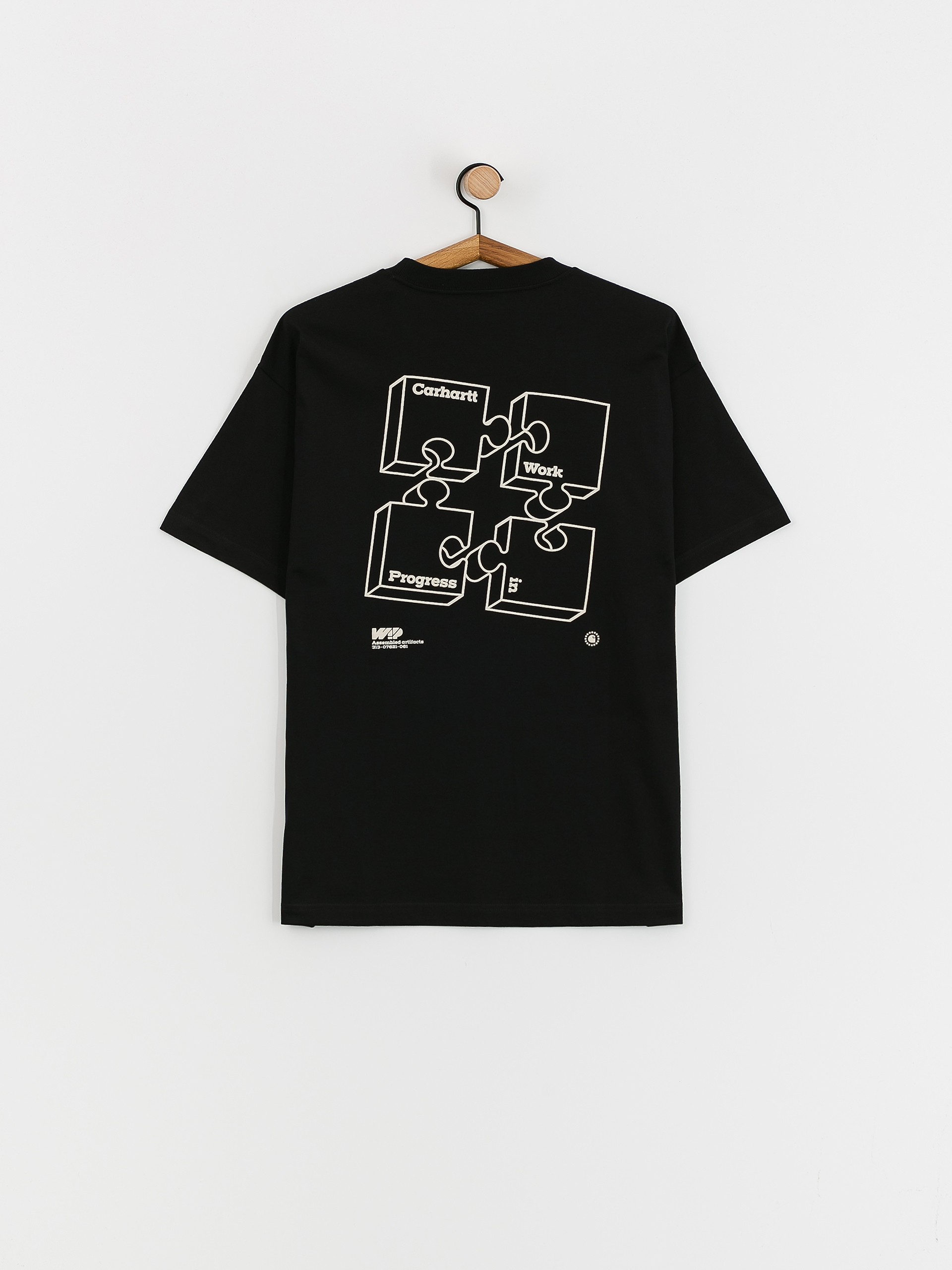 Carhartt WIP Assemble T-shirt (black/wax)