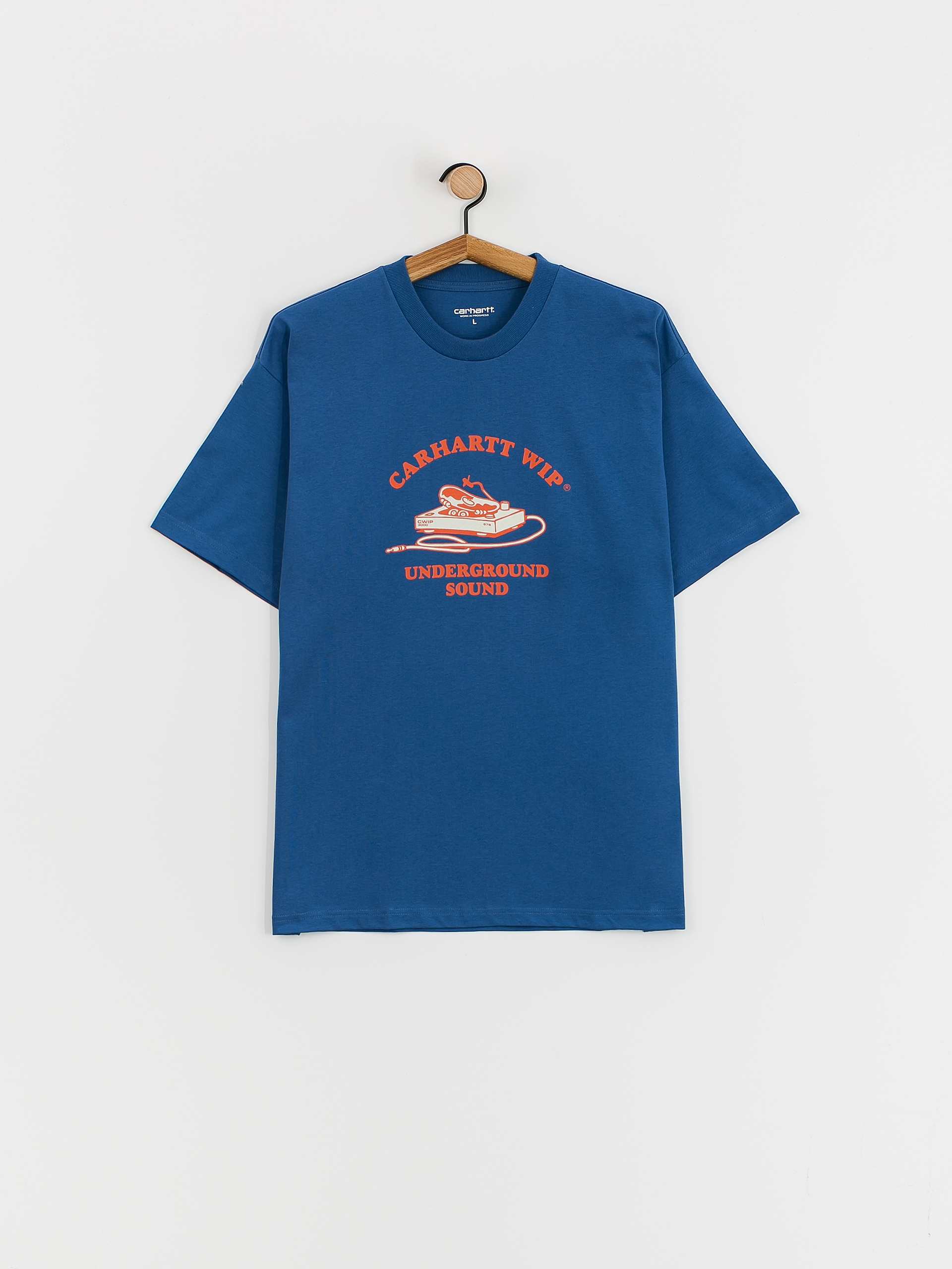 Carhartt WIP Underground Sound T-shirt - blue (liberty)