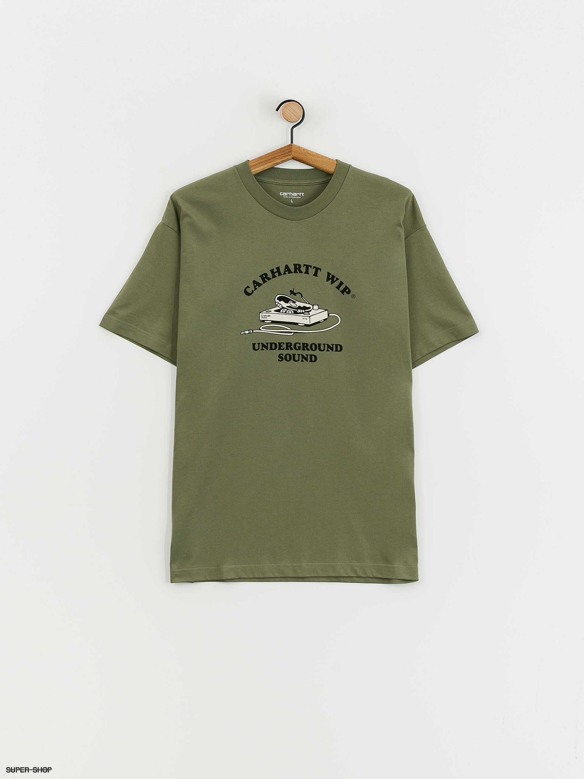 Carhartt WIP Underground Sound T-shirt (dollar green)