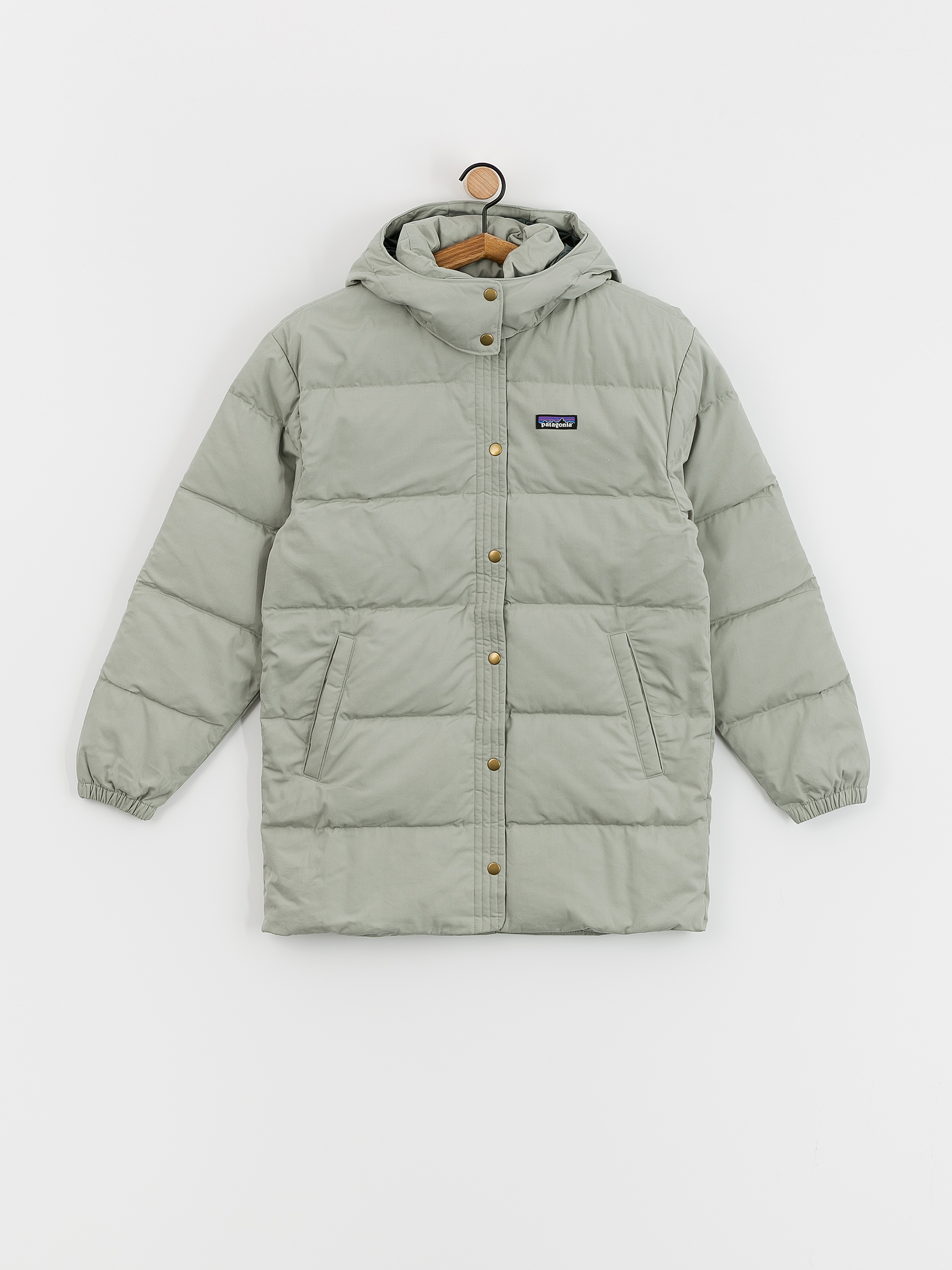 Patagonia Cotton Down Parka Jacket Wmn (sleet green)