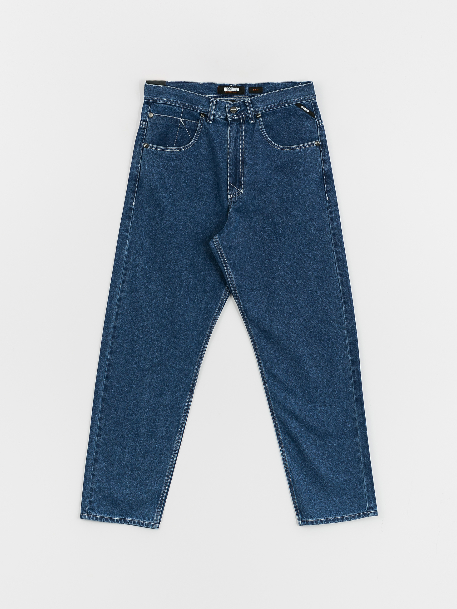 MassDnm Craft Jeans Baggy Fit Hose (blue)