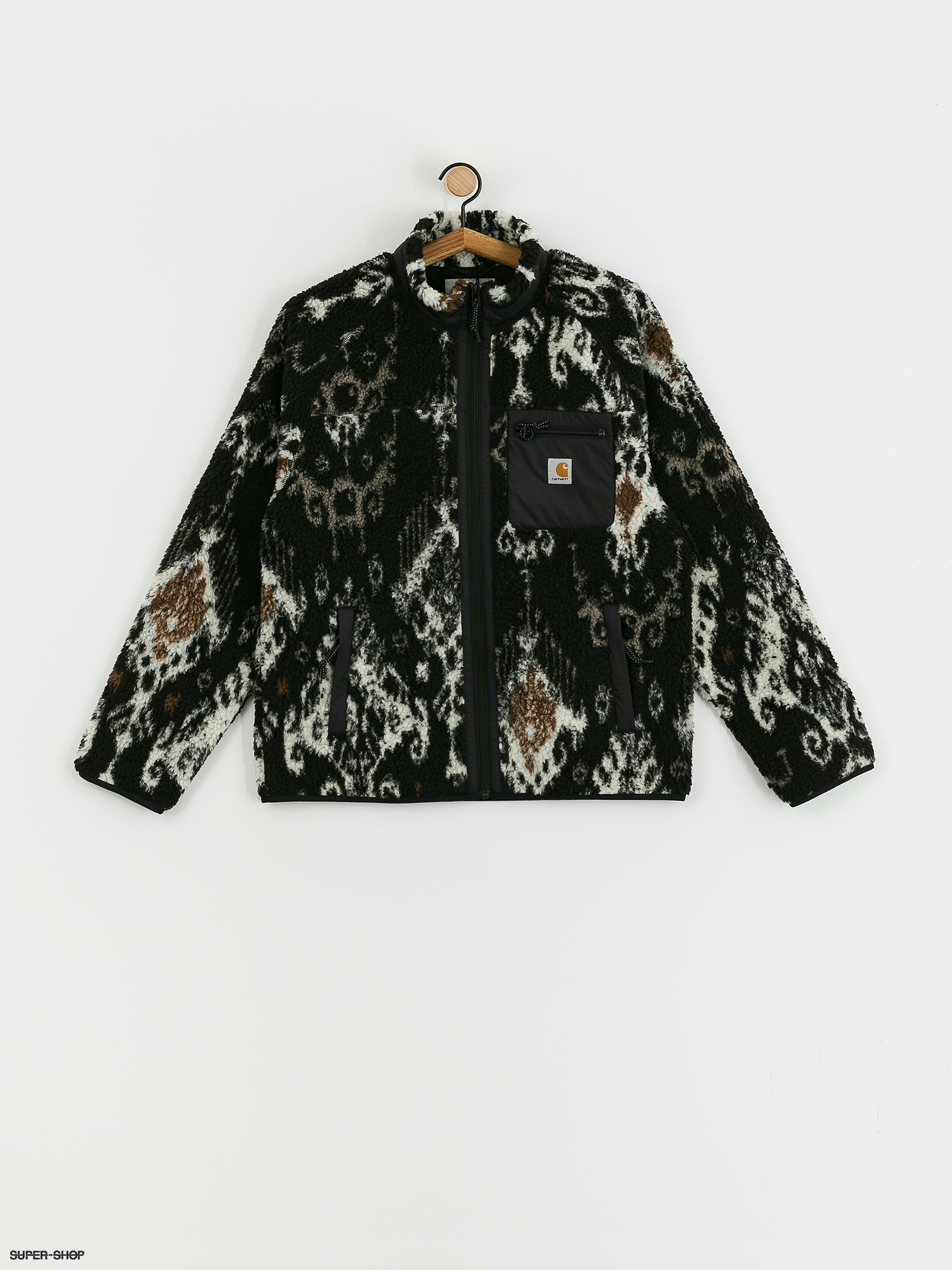 Carhartt WIP Prentis Liner Jacket (baru jacquard black/black)