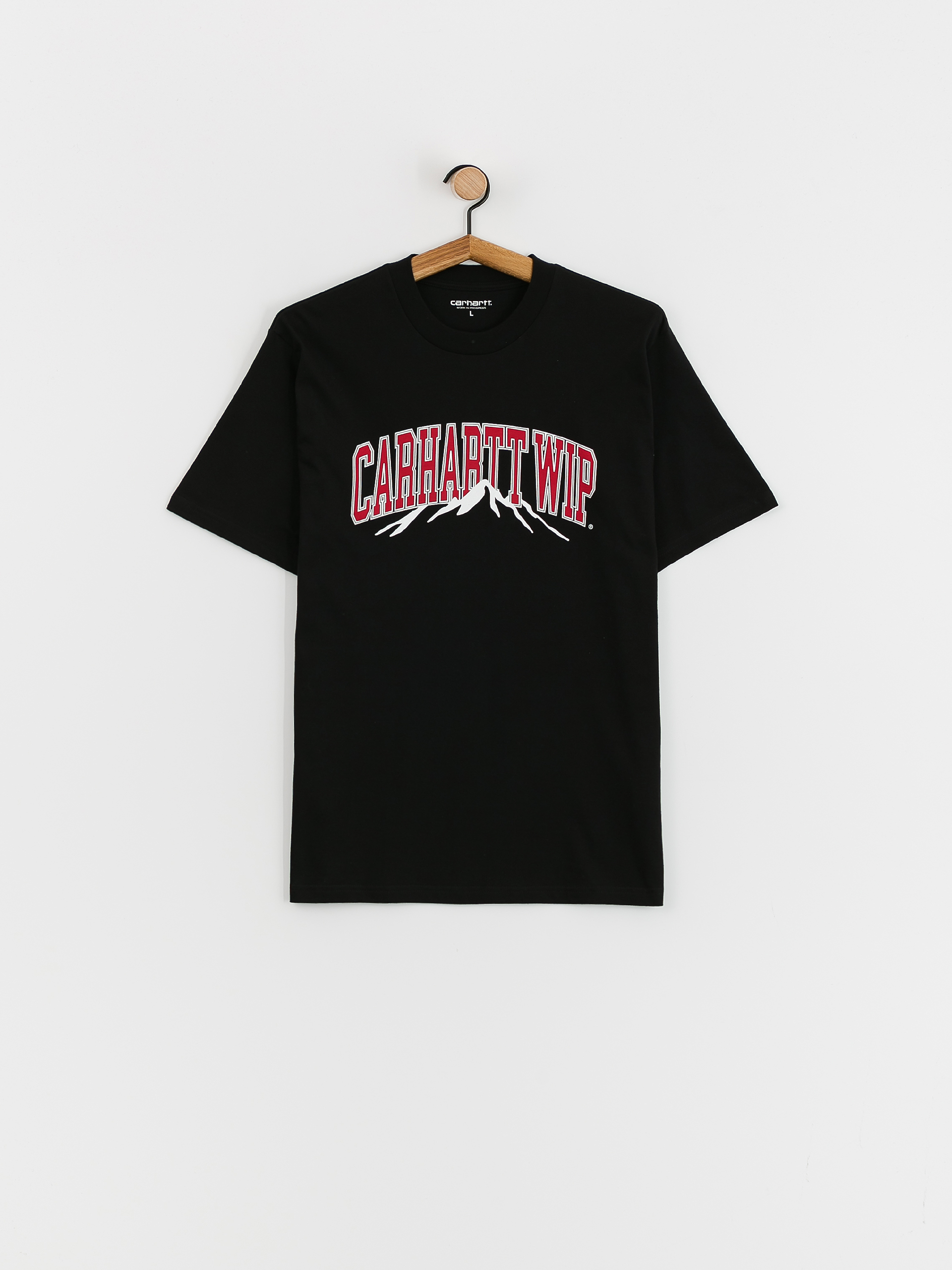 さらに100円引き◆CARHARTT◆S/S MOUNTAIN COLLEGE T-SHIRT Carhartt WIP Mountain College T-shirt - black (black)