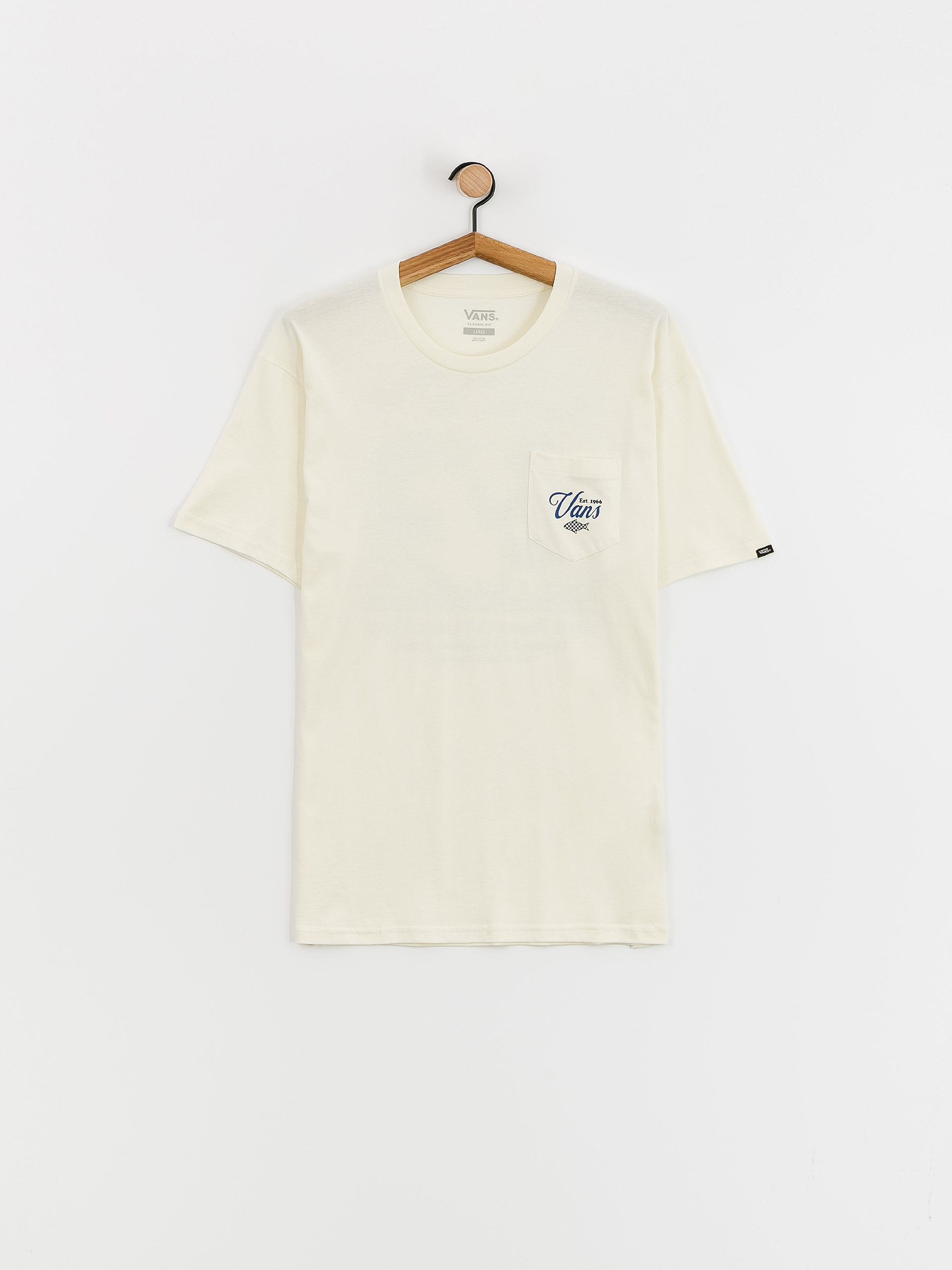 Vans Fishing Club Pocket T-shirt (marshmallow)