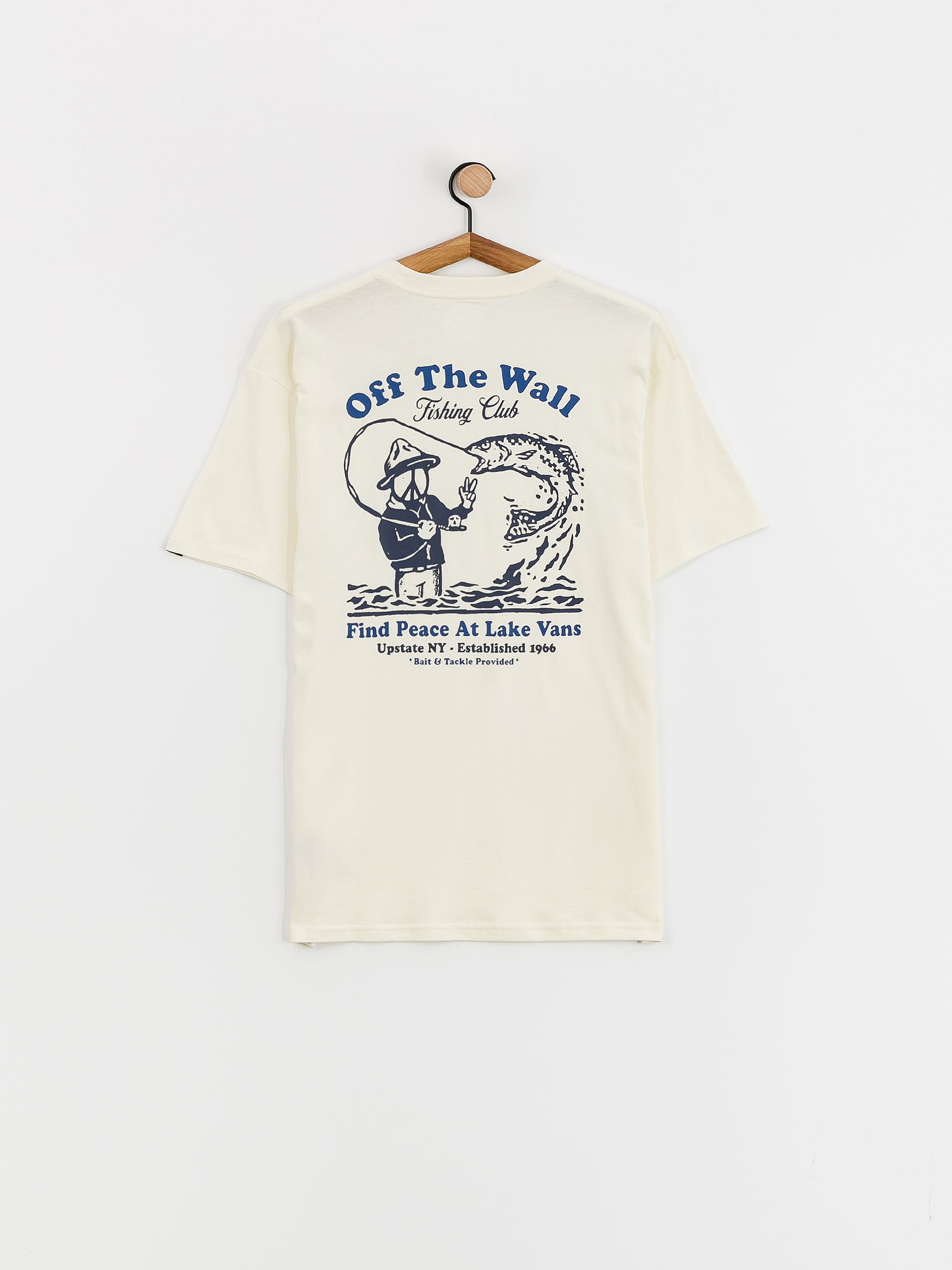 Vans Fishing Club Pocket T-shirt (marshmallow)