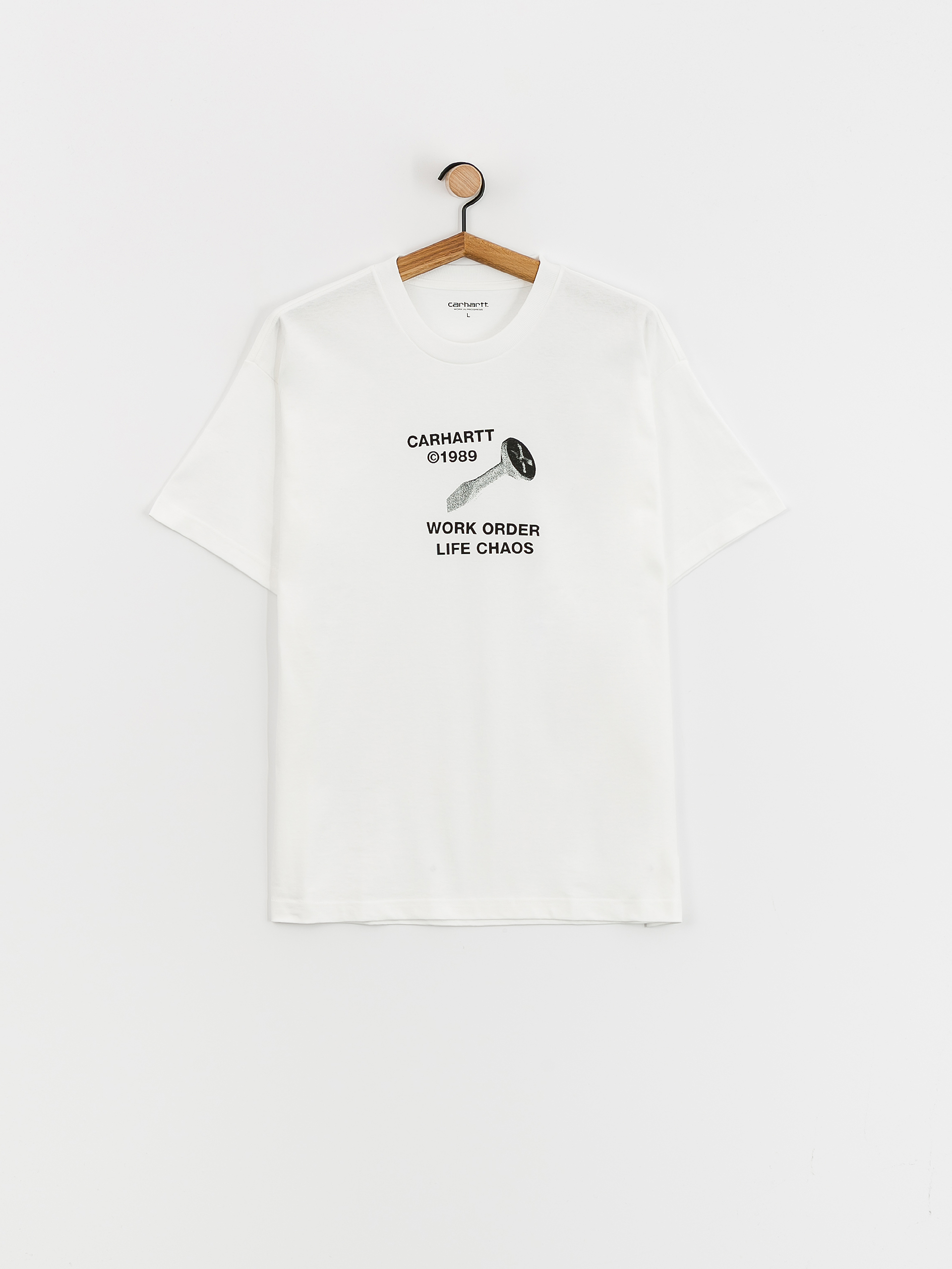 Carhartt WIP Strange Screw T-shirt (white)