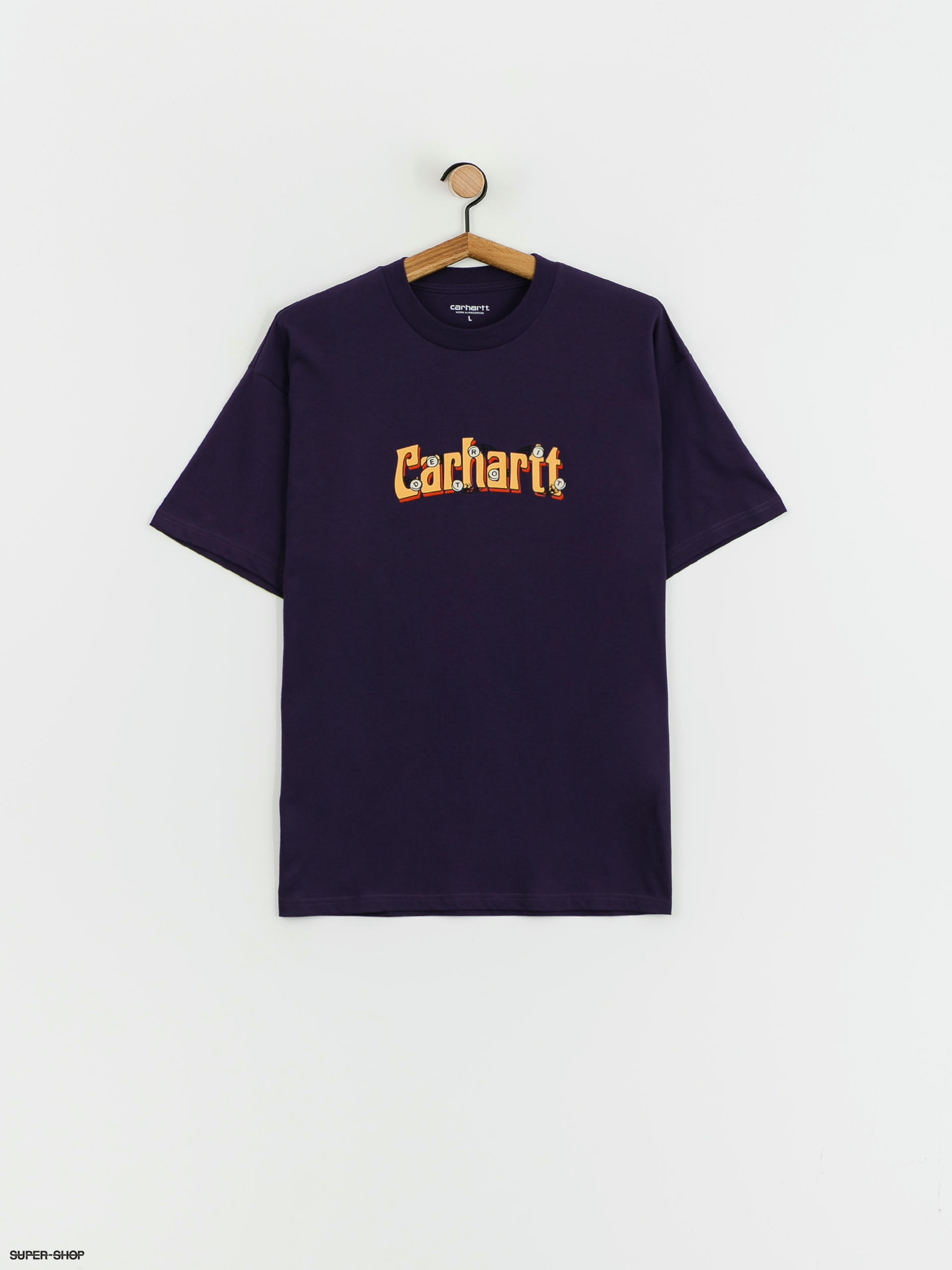 Carhartt WIP Spin Script T-shirt (cassis)