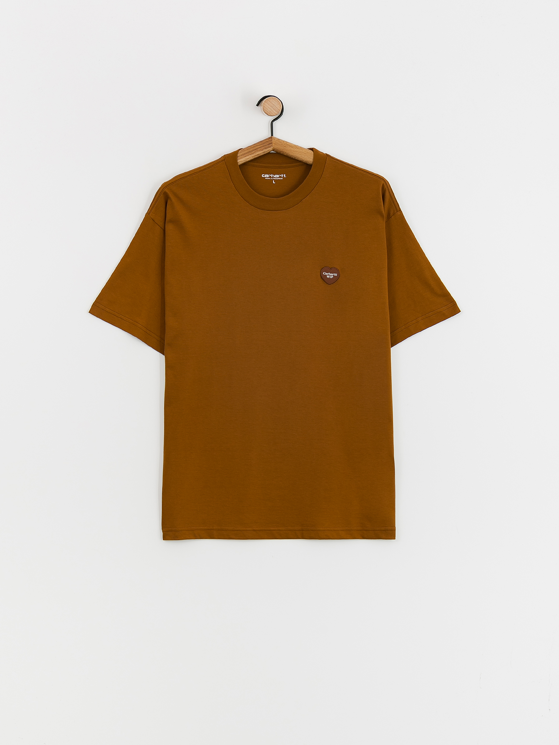 Carhartt WIP Heart Patch T-shirt - brown (deep h brown)