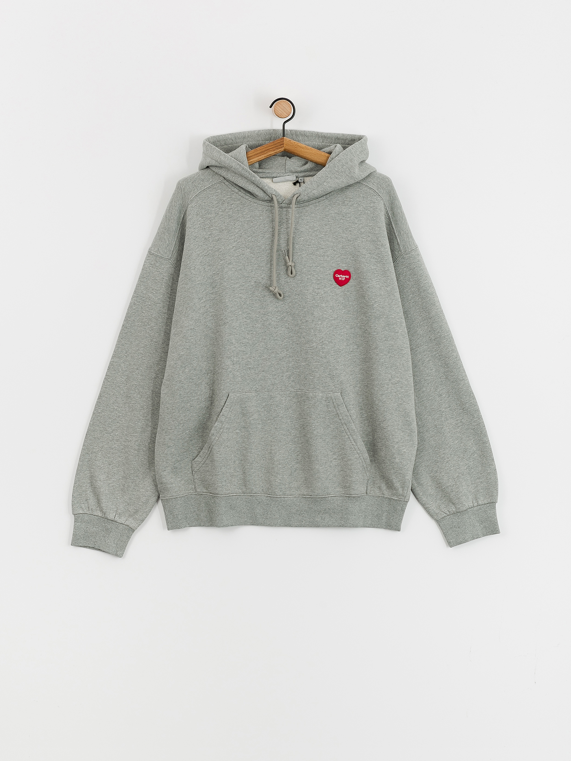 Carhartt WIP Heart Patch HD Hoodie - grey (grey heather)