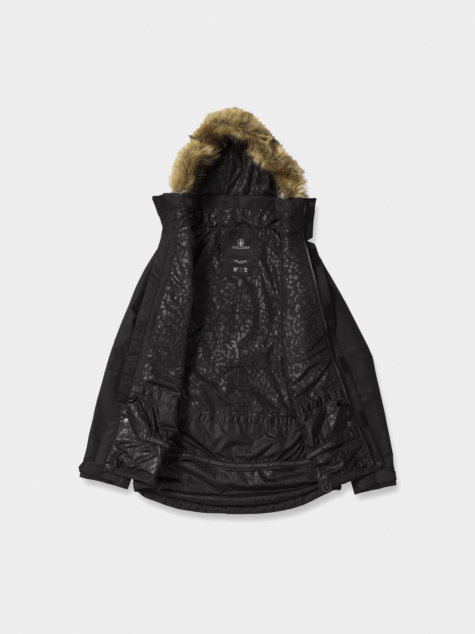 Damen Volcom Fawn Ins Snowboardjacke (black)