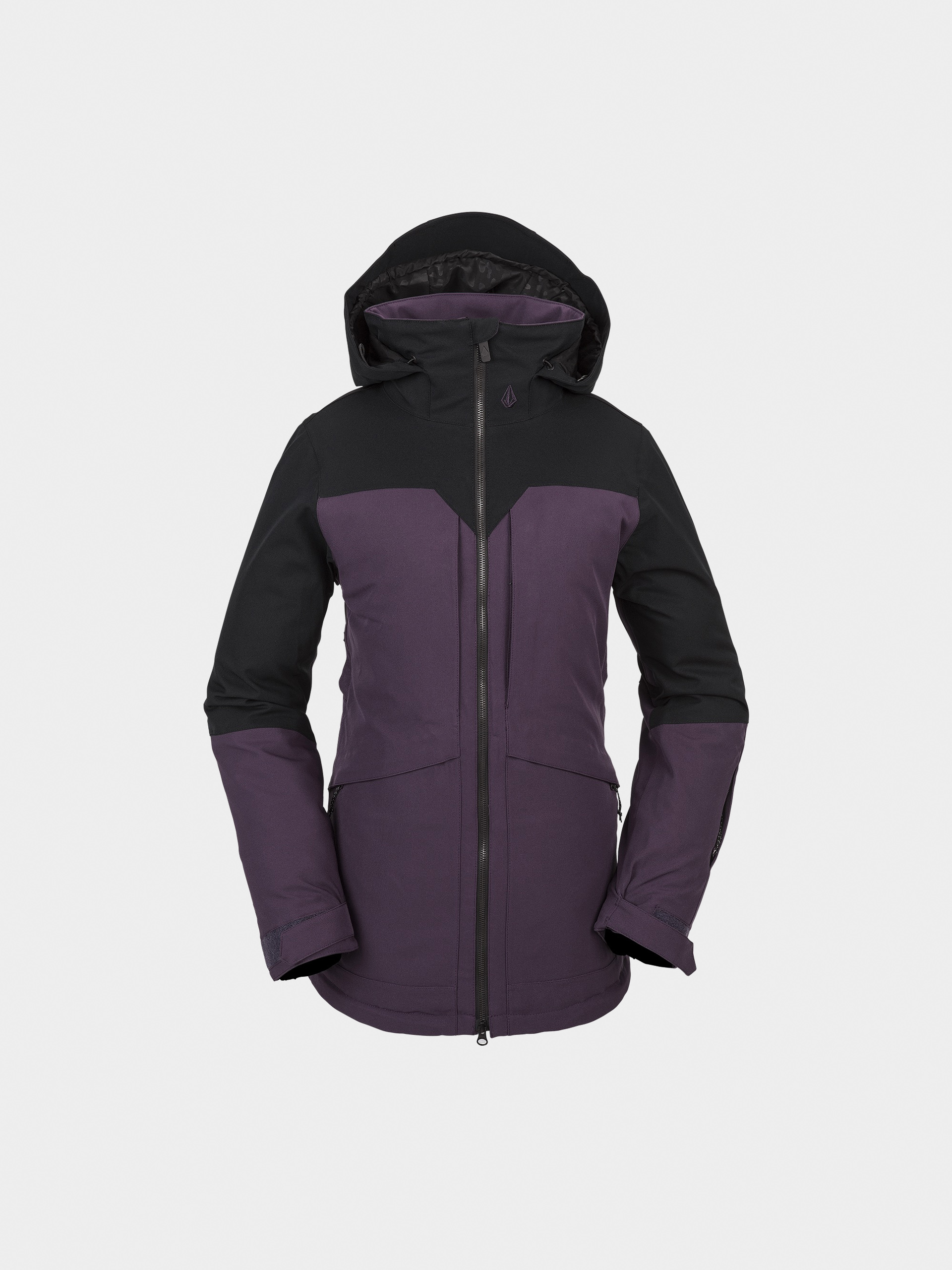 Womens Volcom Shelter 3D Stretch Snowboard jacket (blackberry)