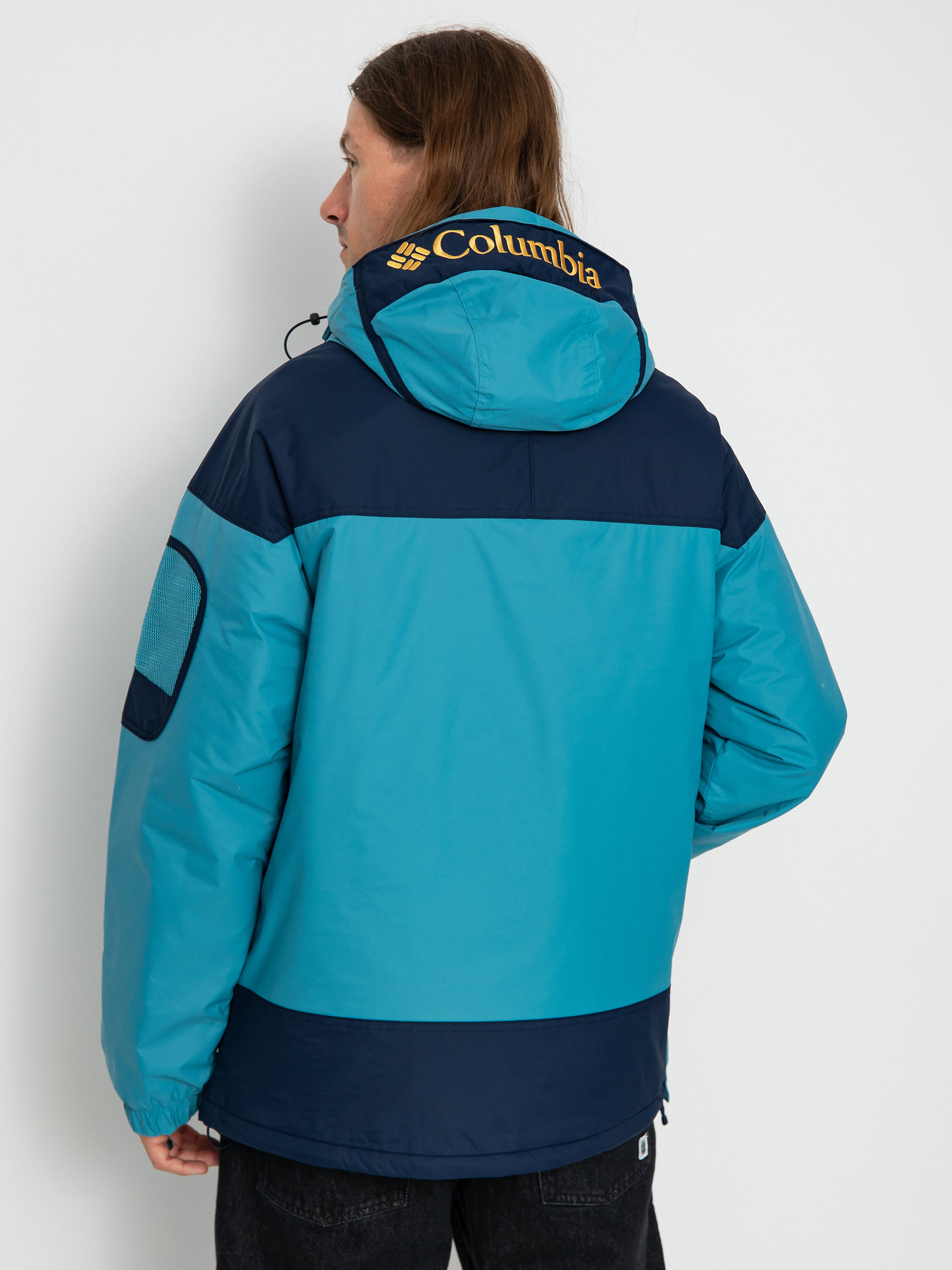Columbia Challenger Pullover Jacket (shasta/collegiate navy)